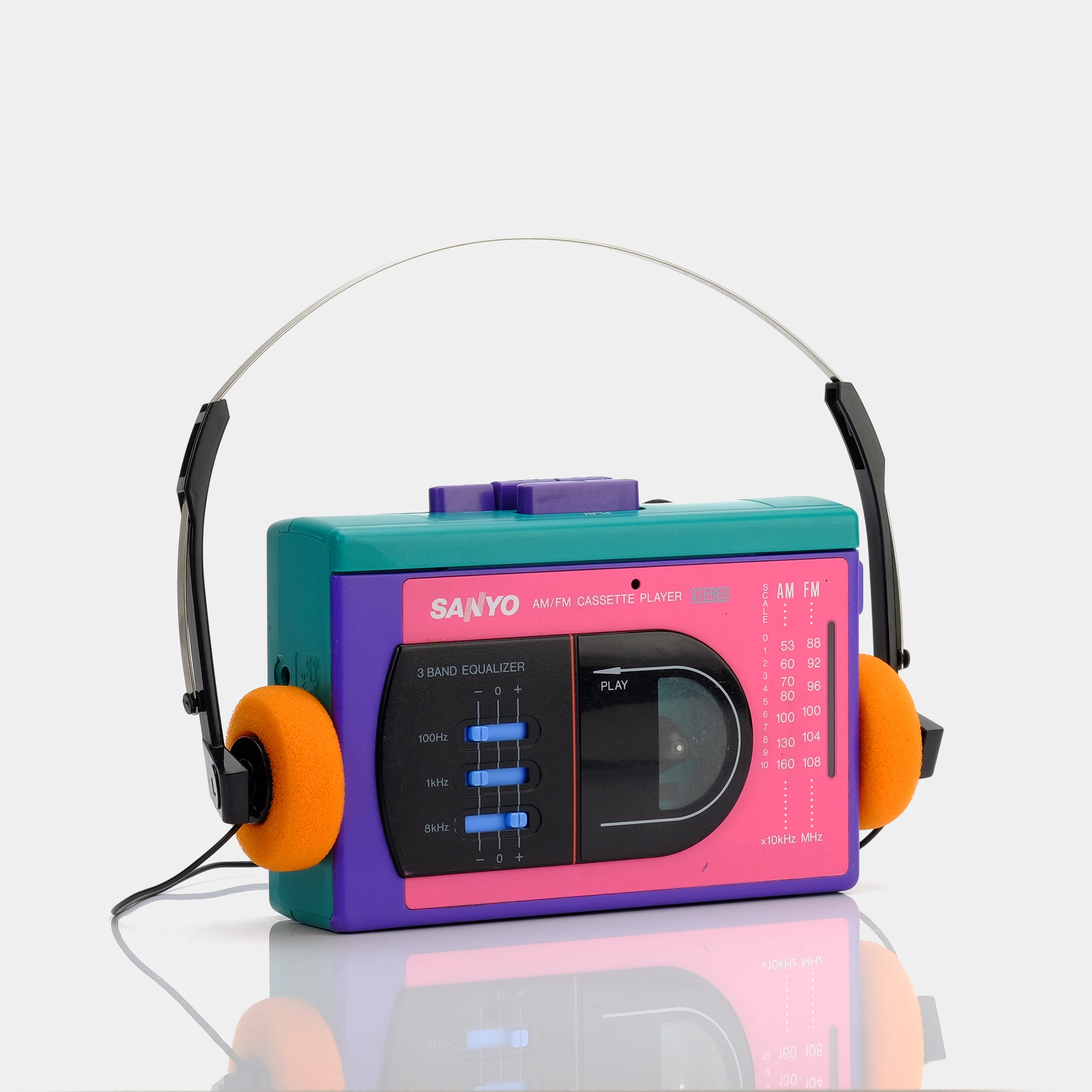 Sanyo MGR78 AM/FM Portable Cassette Player
