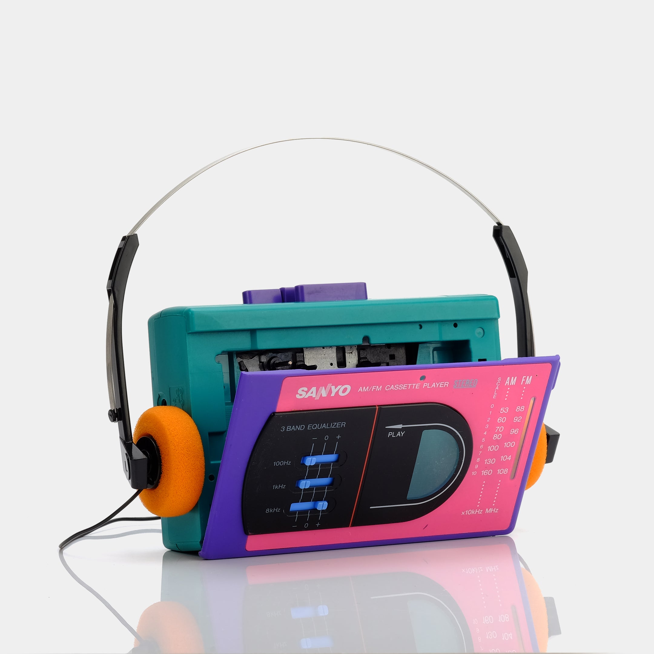 Sanyo MGR78 AM/FM Portable Cassette Player