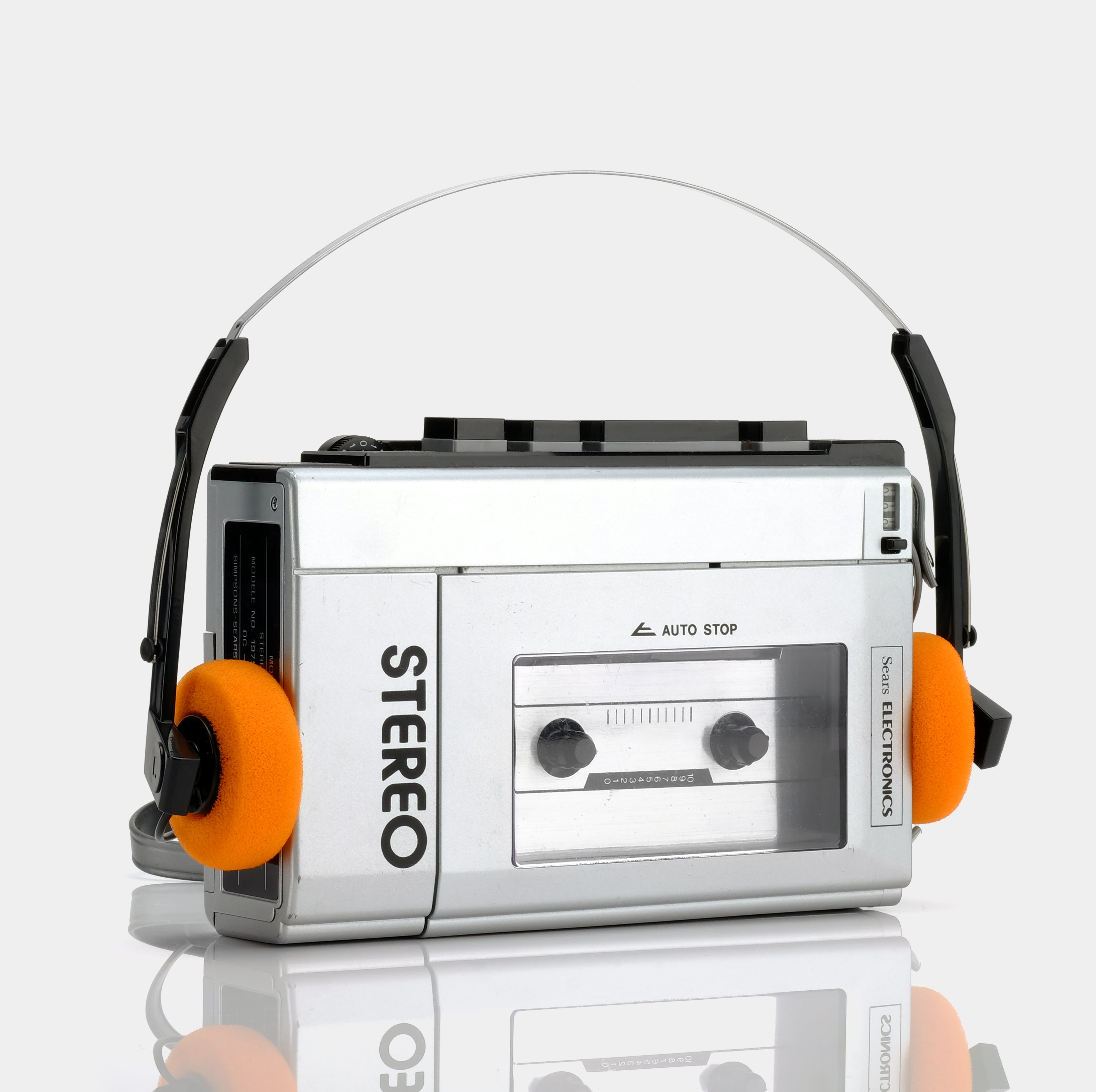 Sears Electronics 19750 Stereo Portable Cassette Player