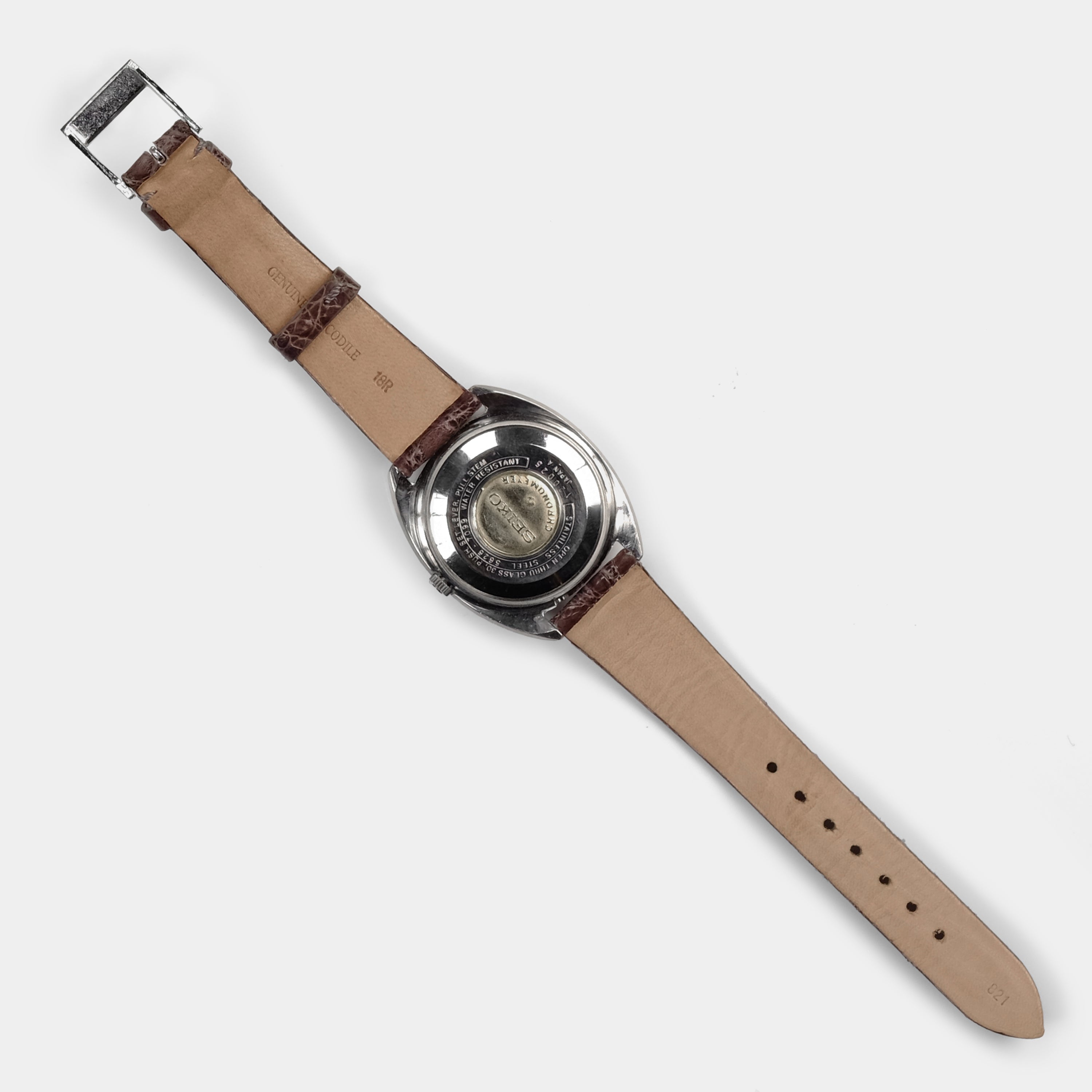 Seiko Hi-Beat Automatic Ref. 5626-7099 Sparkly Silver Dial Circa 1971 Wristwatch