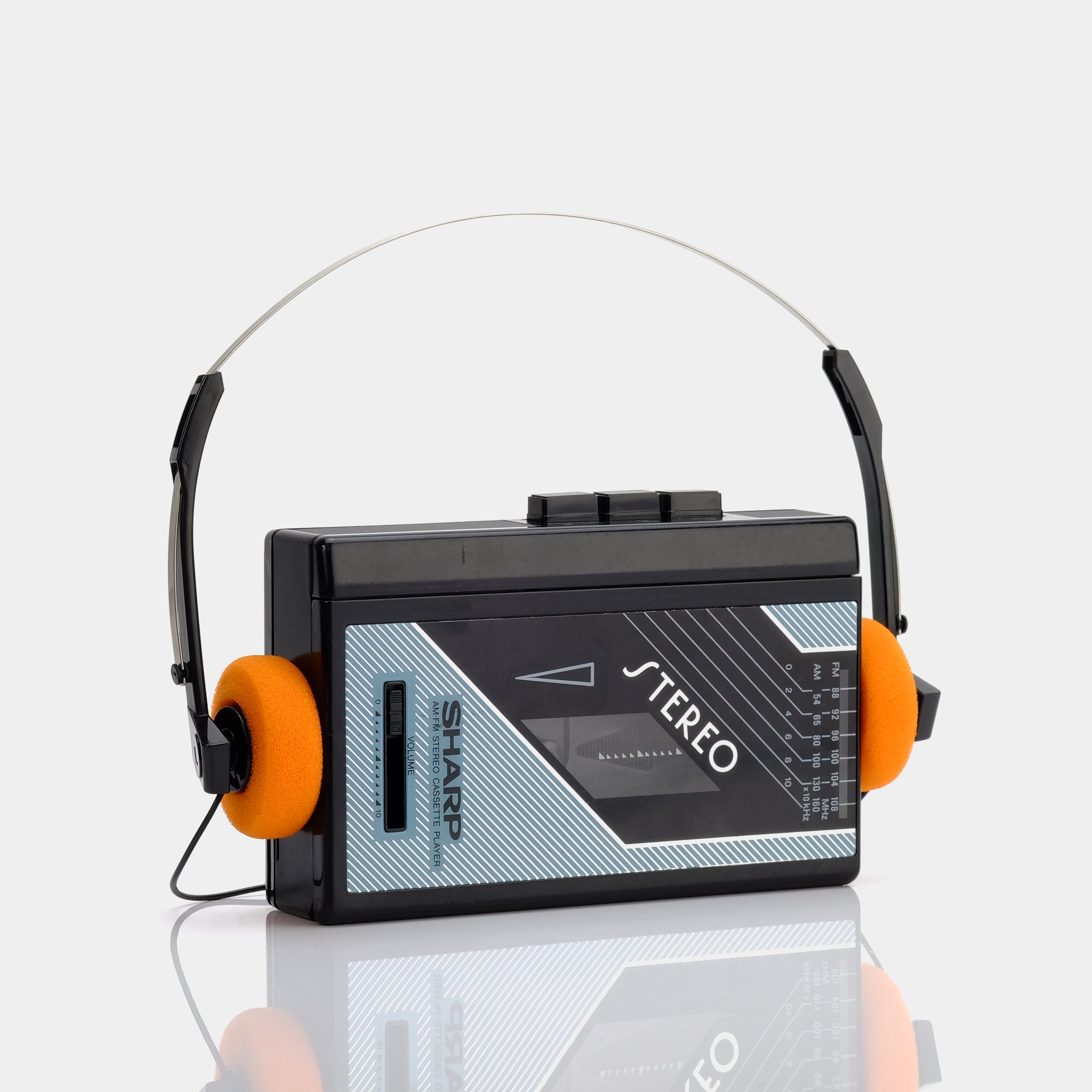 Sharp JC-126 AM/FM Portable Cassette Player