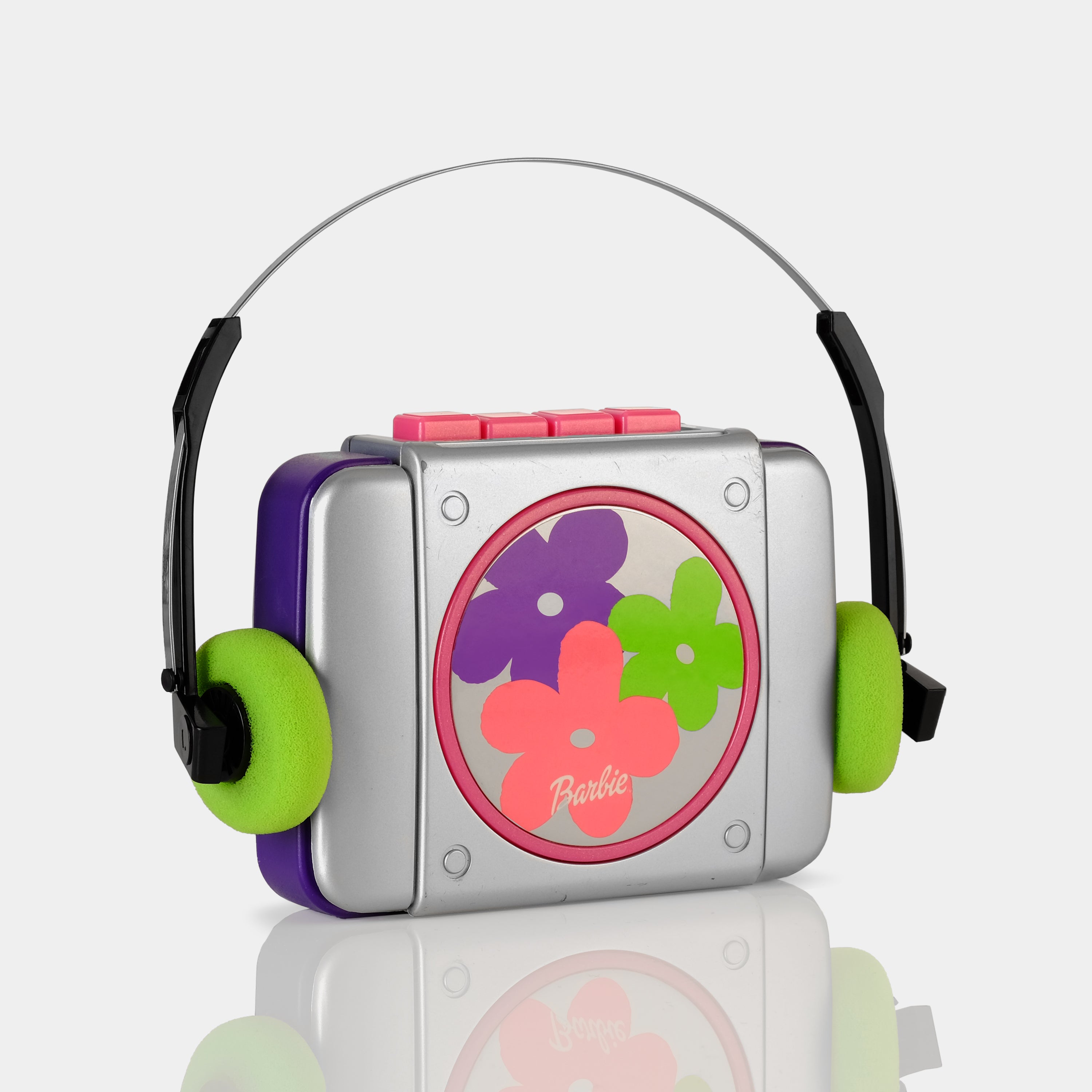 Barbie Floral Portable Cassette Player