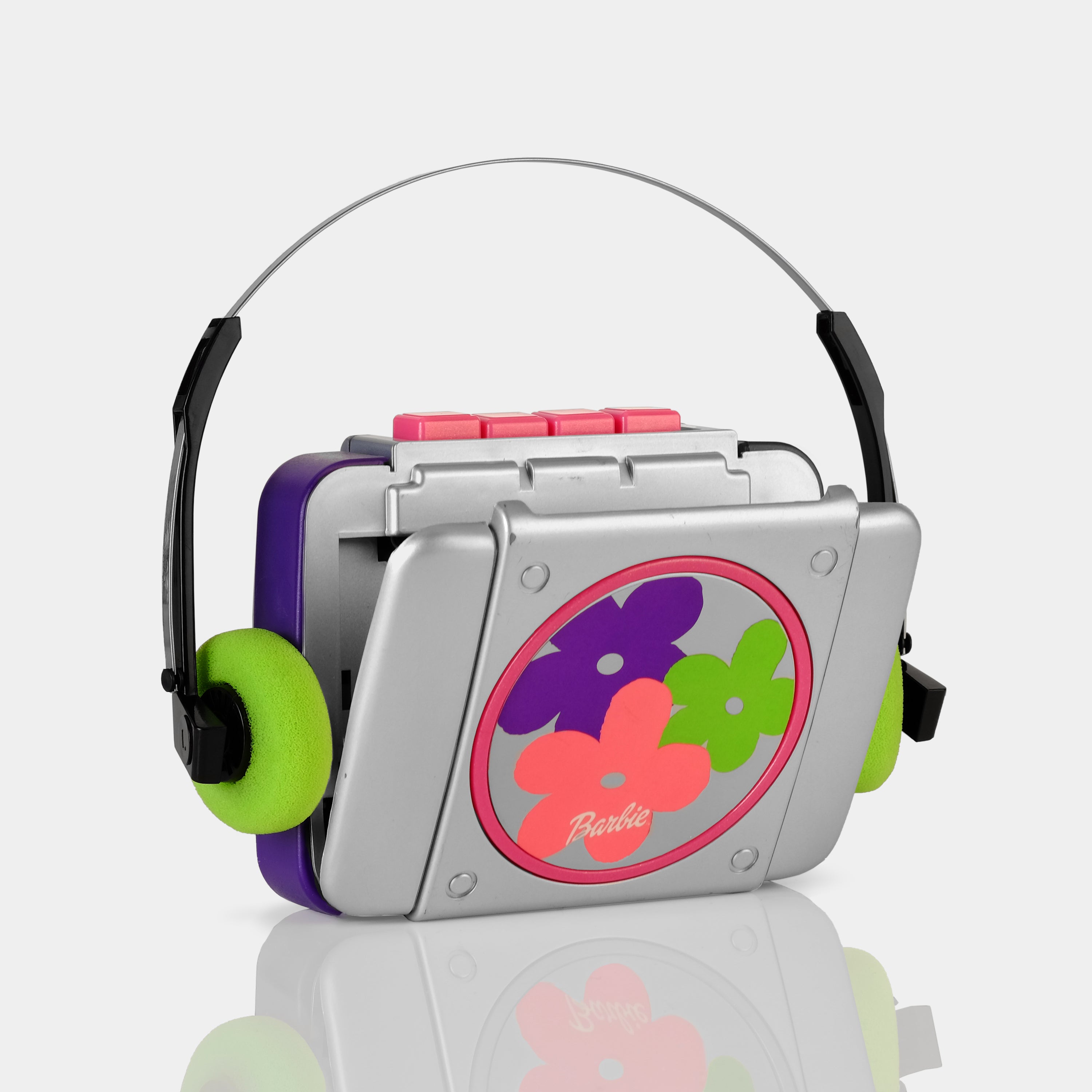 Barbie Floral Portable Cassette Player