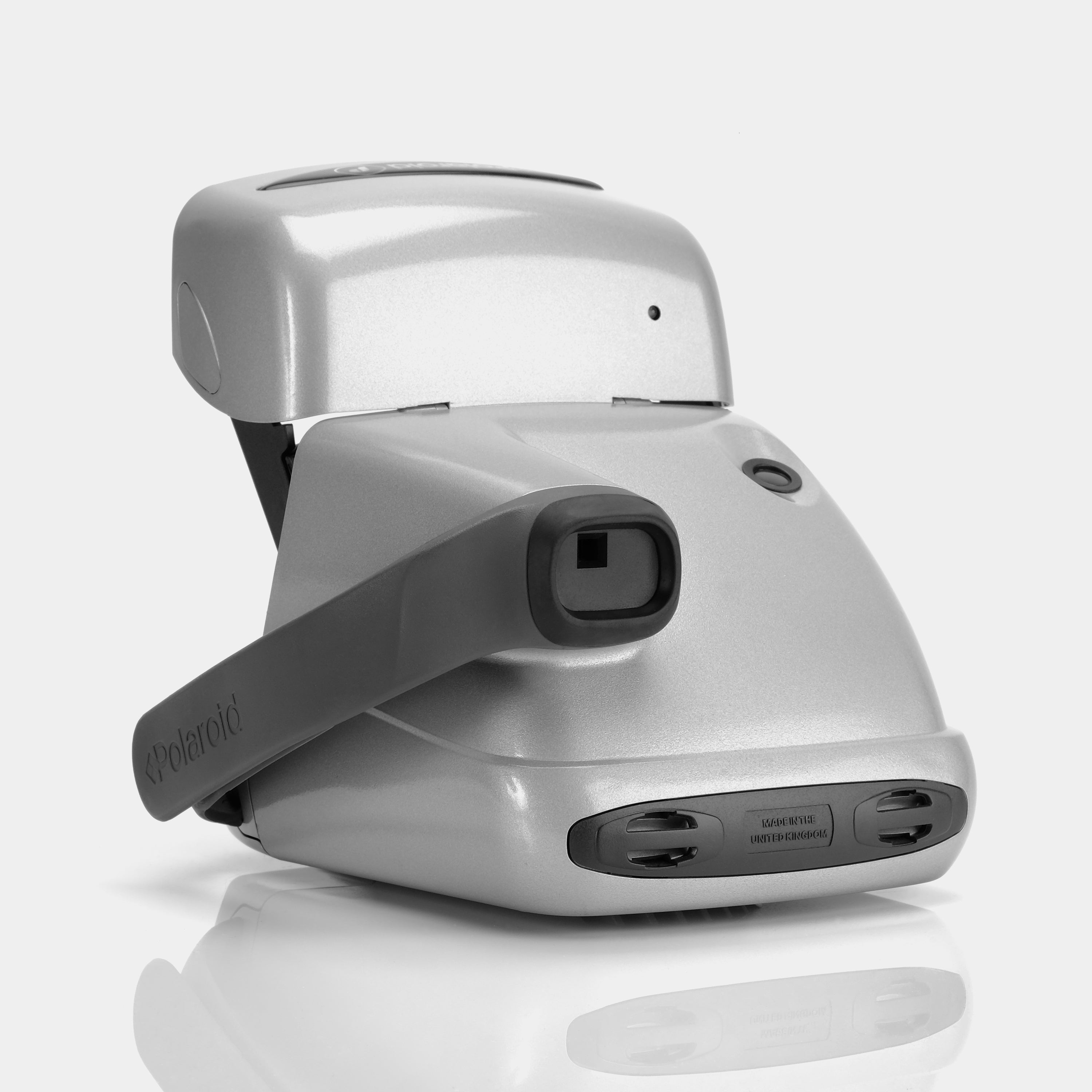 Polaroid 600 Express "P" Plus Silver Instant Film Camera