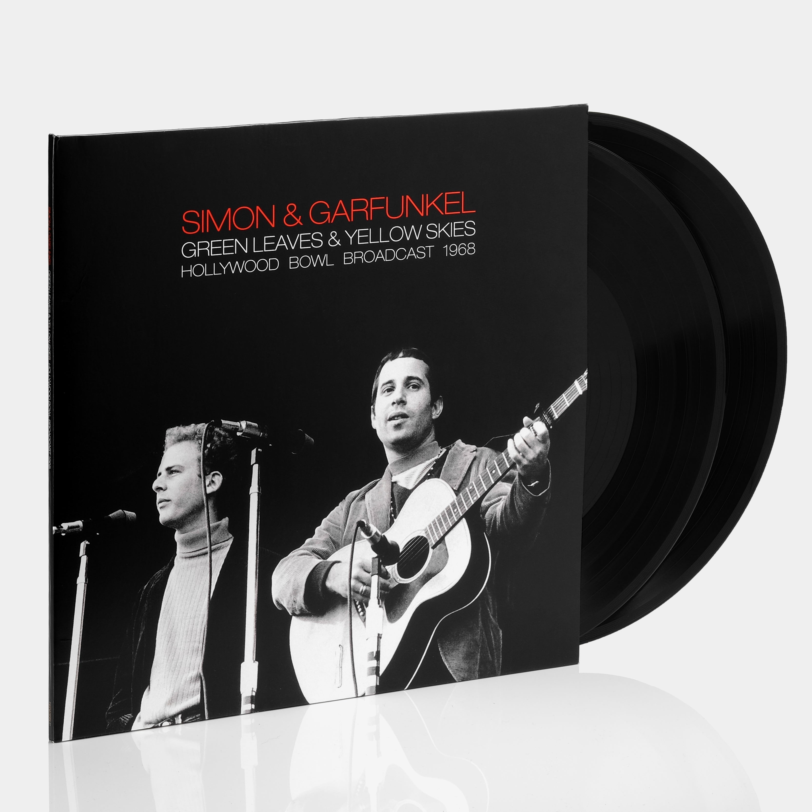 Simon & Garfunkel - Green Leaves & Yellow Skies Hollywood Bowl Broadcast 1968 2xLP Vinyl Record