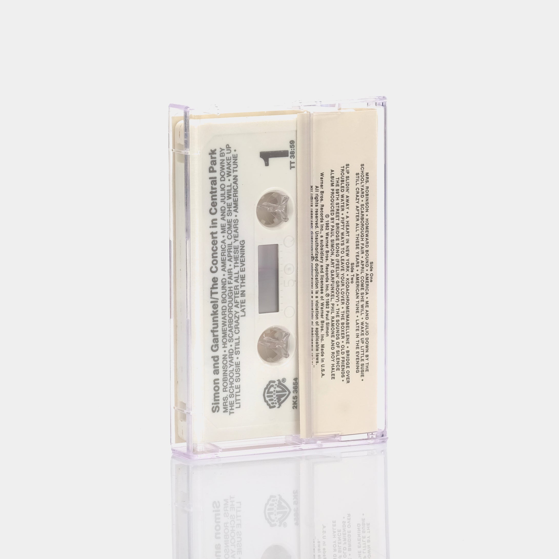 Simon & Garfunkel - The Concert in Central Park Cassette Tape
