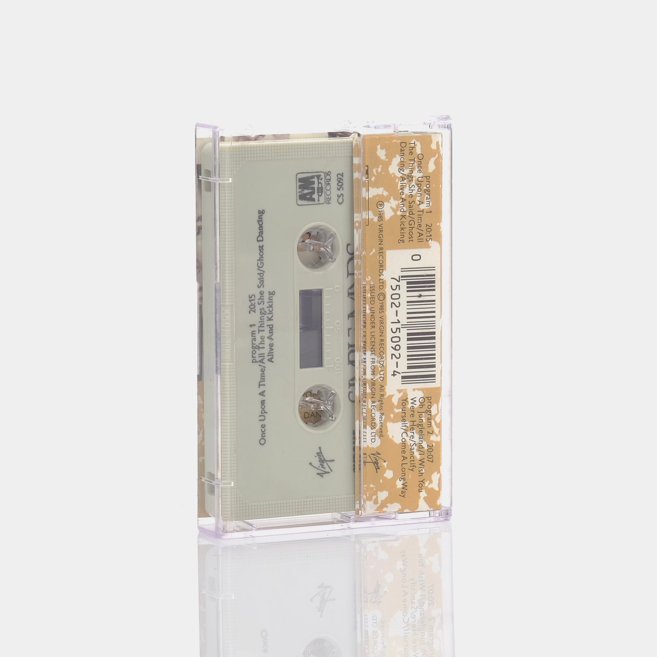 Simple Minds - Once Upon A Time Cassette Tape