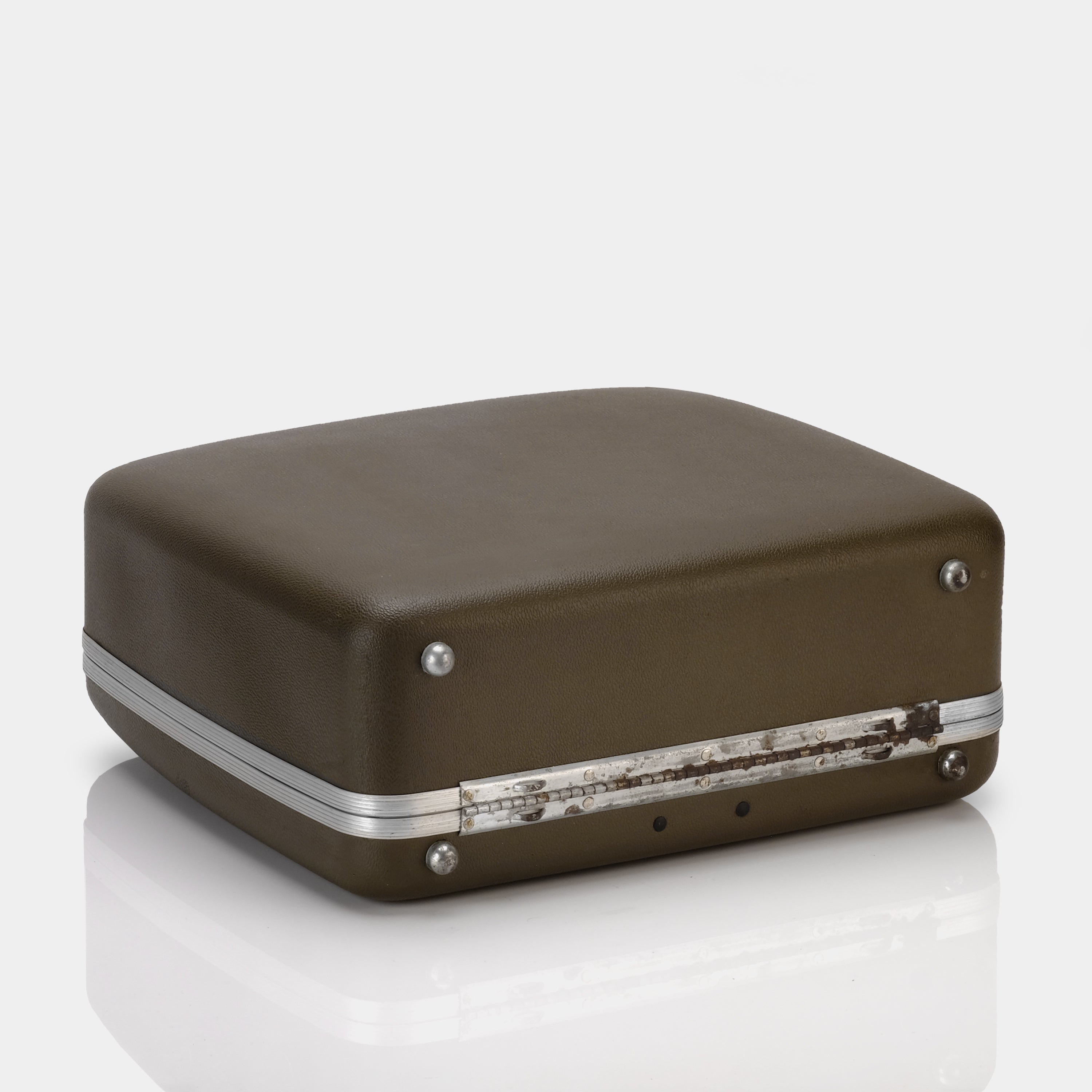 Singer Scholastic Beige Manual Typewriter and Case