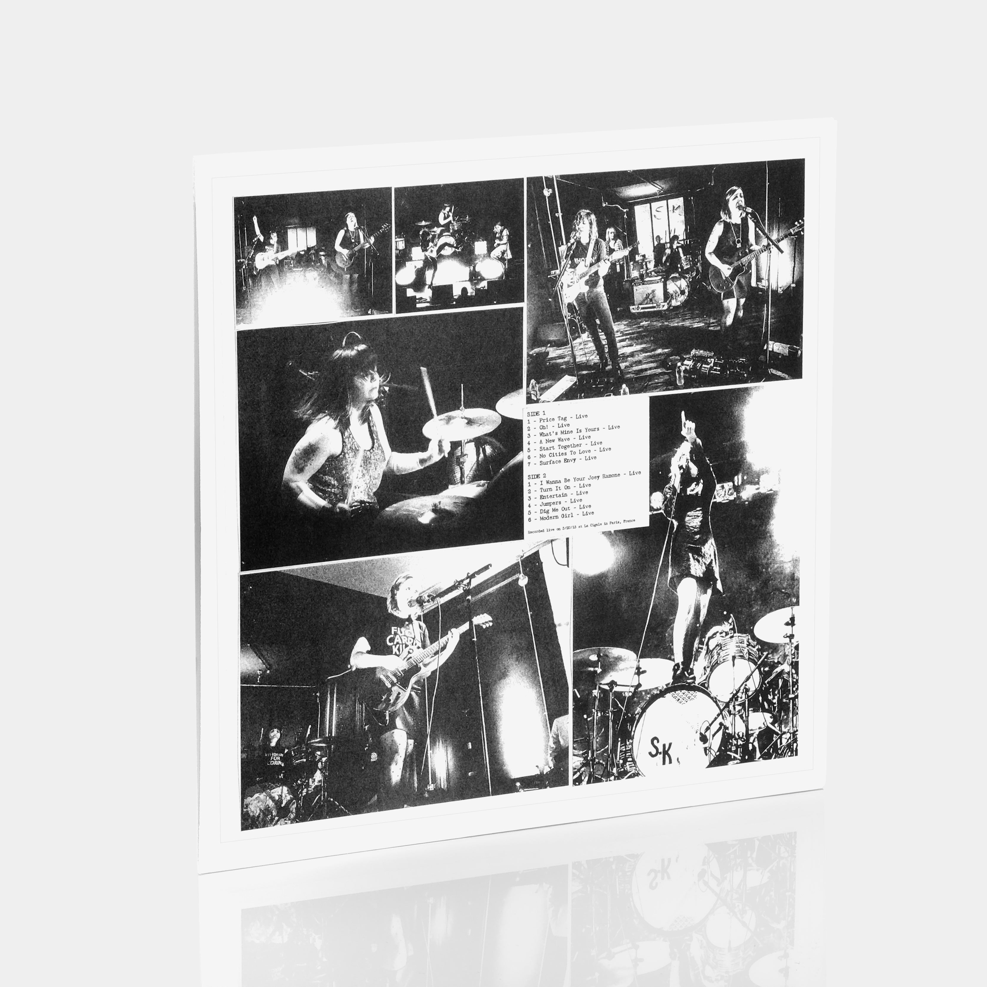 Sleater-Kinney - Live in Paris LP Vinyl Record