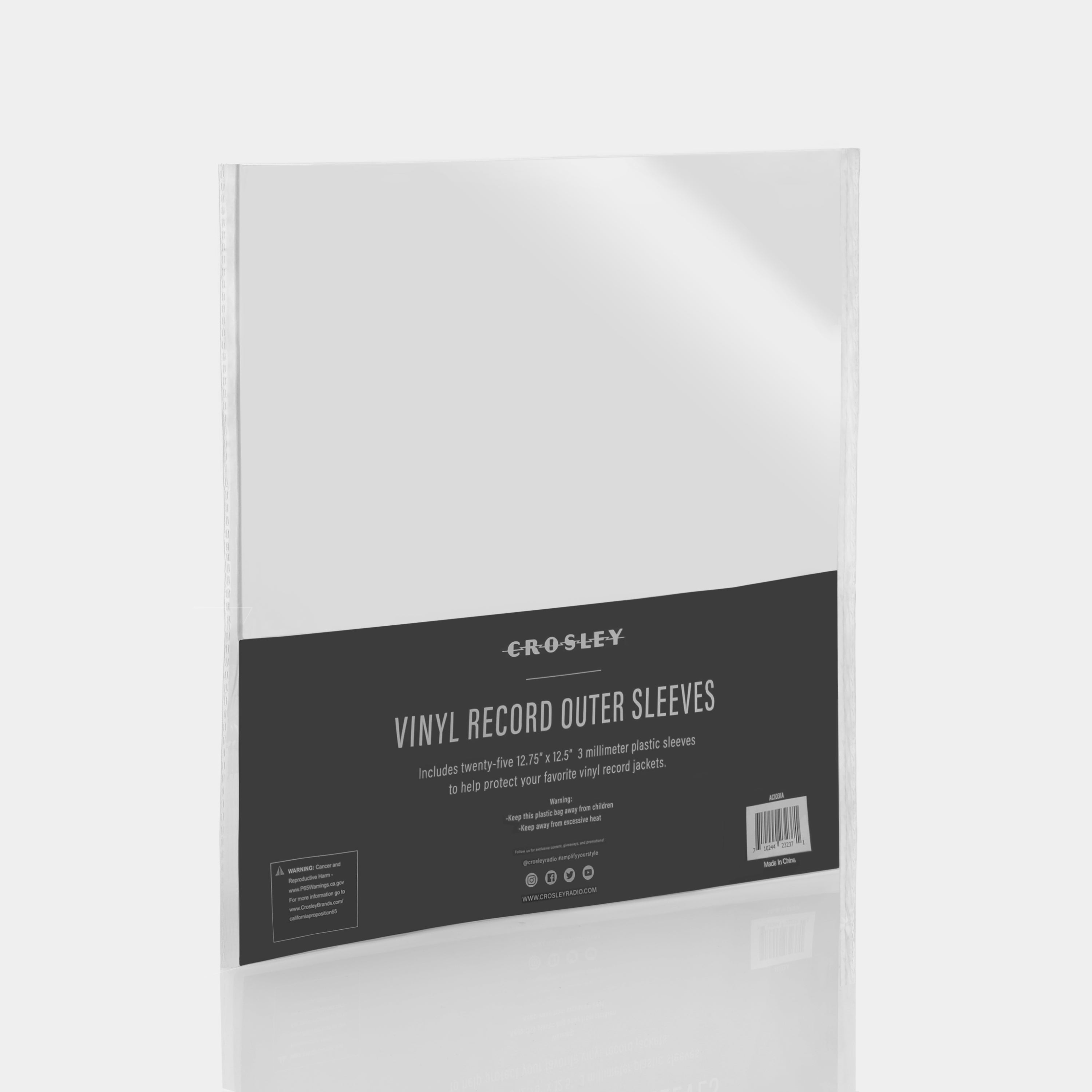 Crosley Vinyl Record Outer Sleeves