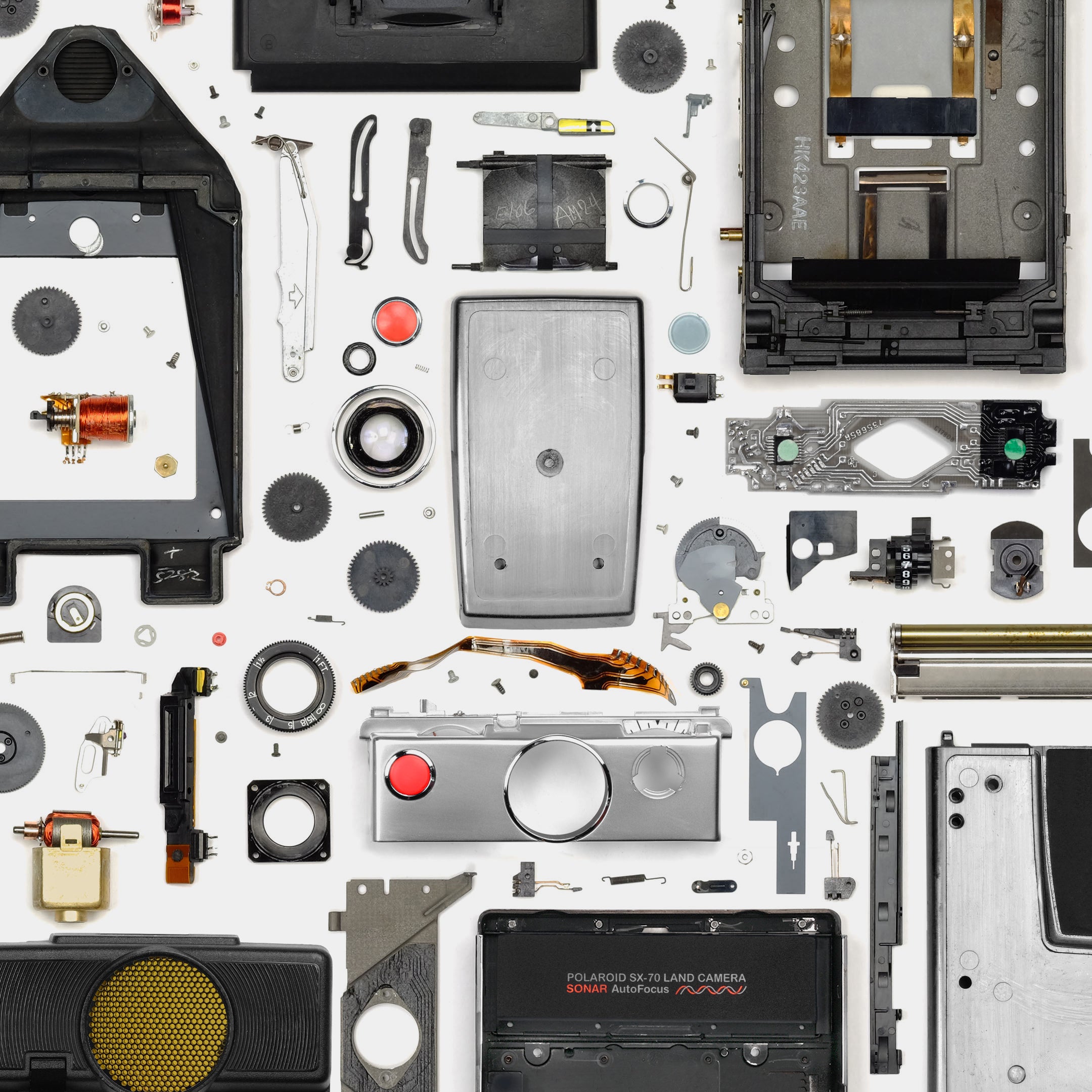 Polaroid SX-70 Sonar Autofocus Folding Camera Repair