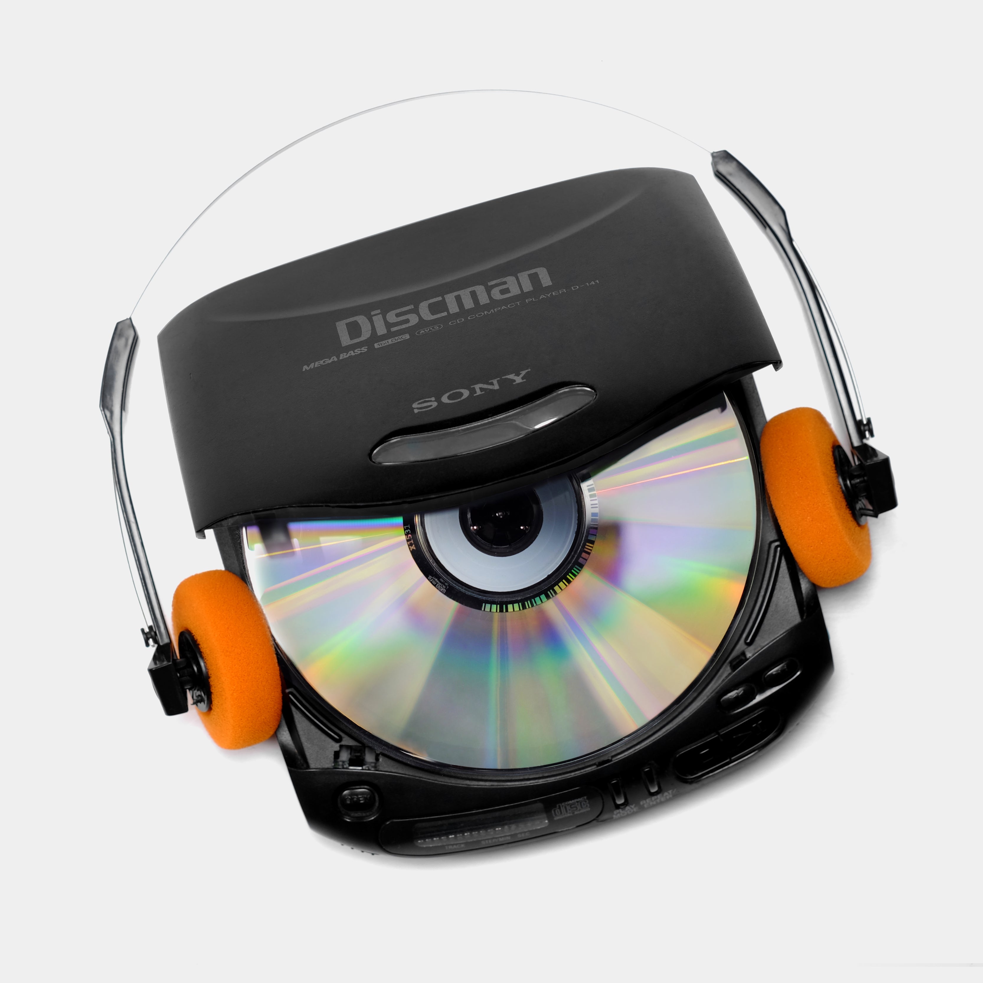 Sony Discman D-141 Portable CD Player