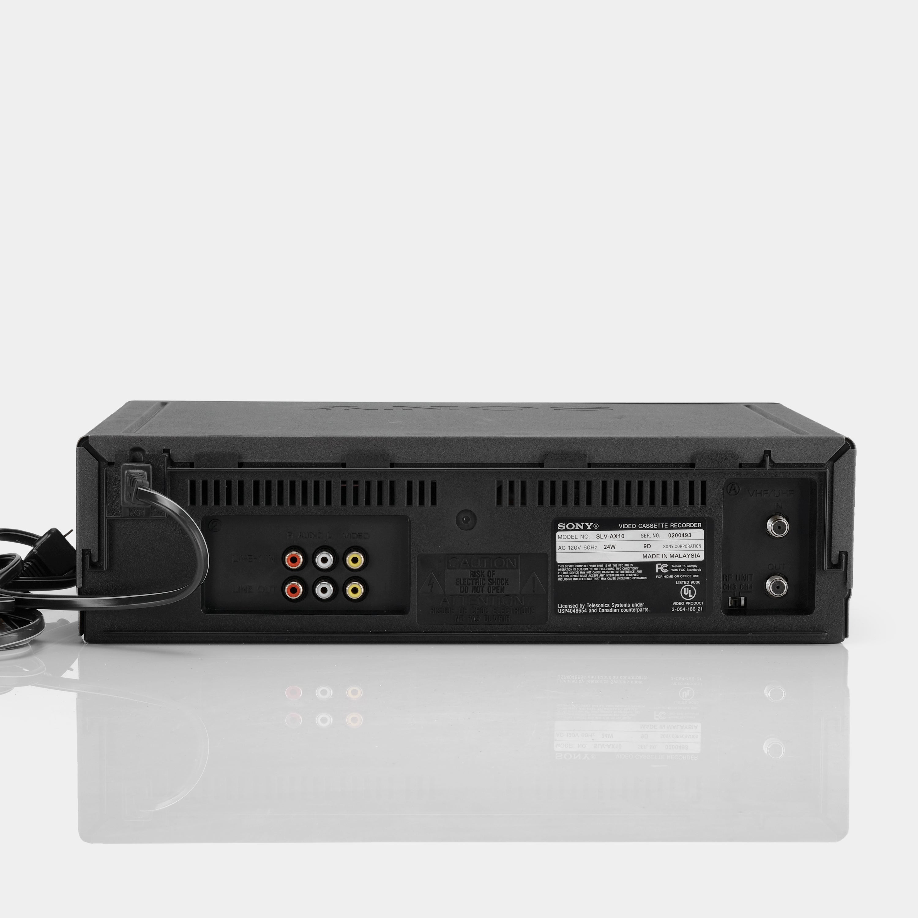 Sony SLV-AX10 VCR VHS Player