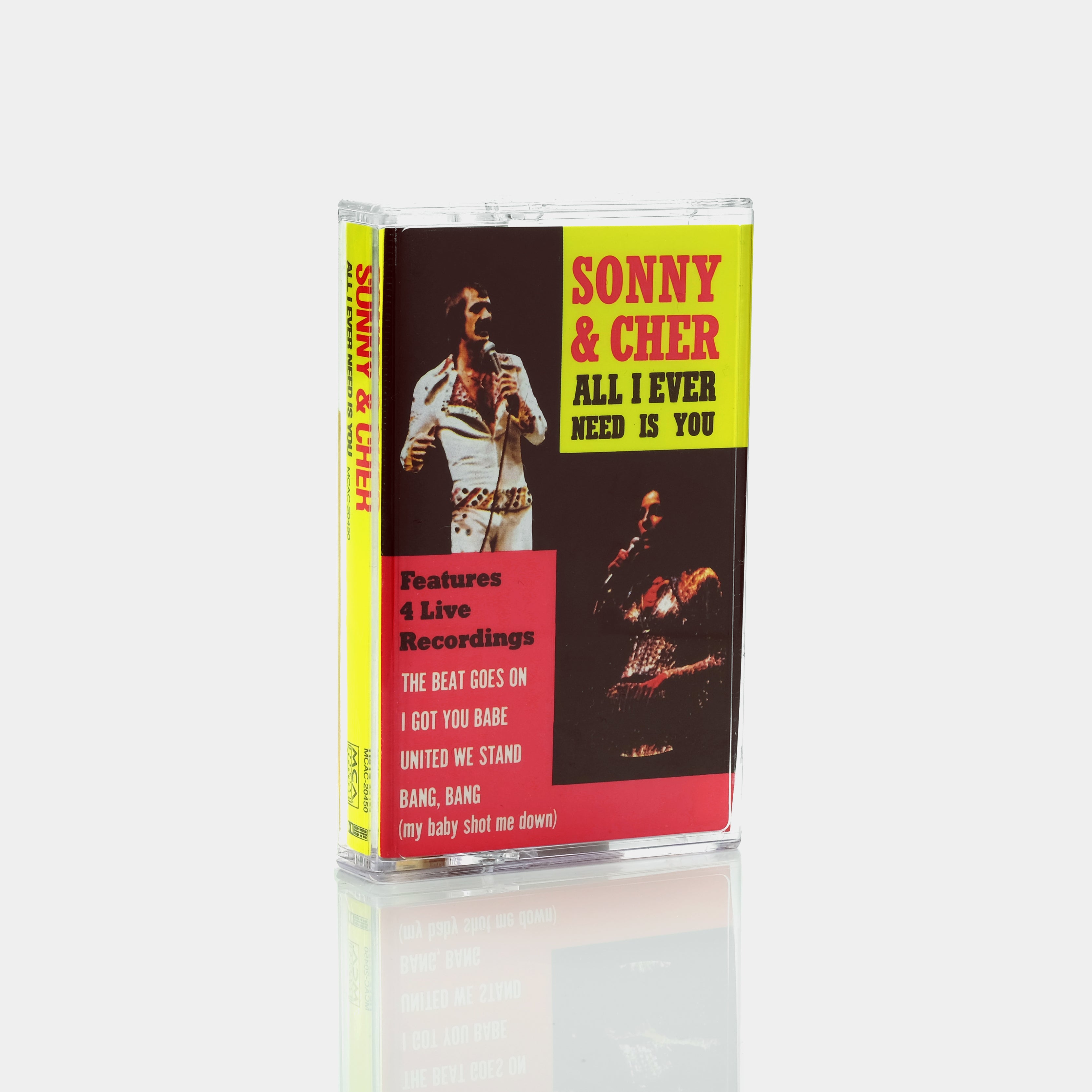 Sonny & Cher - All I Ever Need Is You Cassette Tape