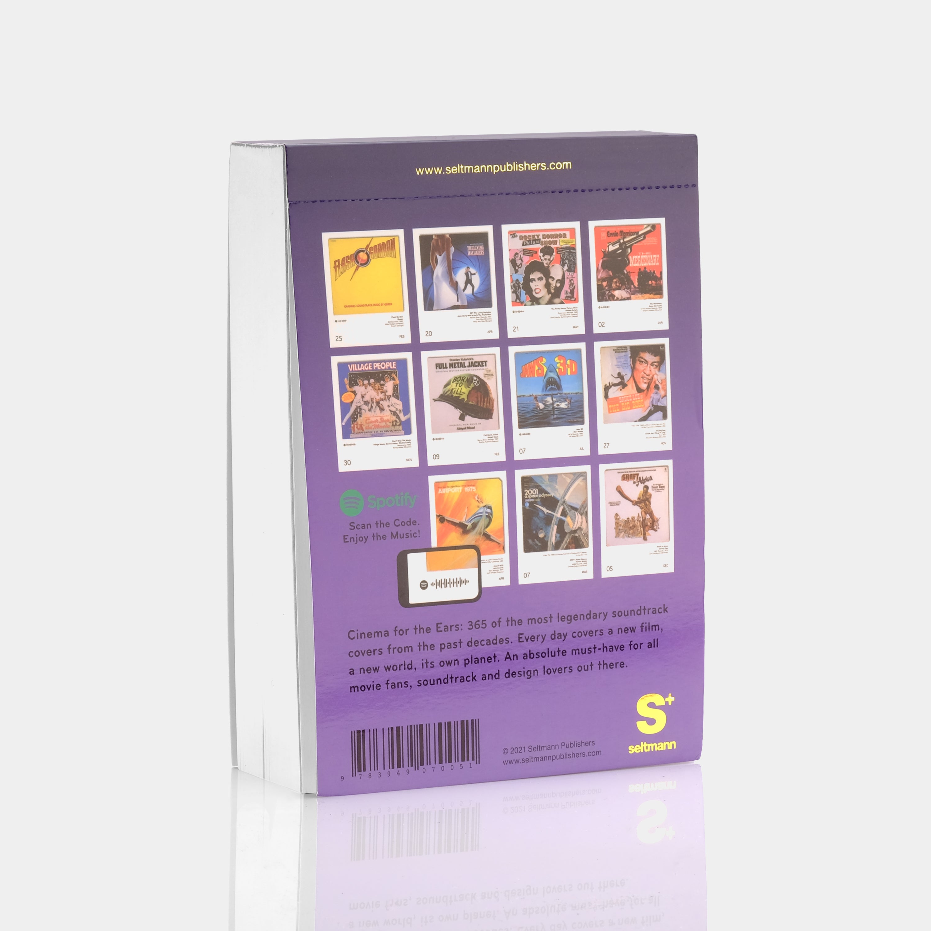 The Art of Soundtrack Covers Tear-Off Calendar