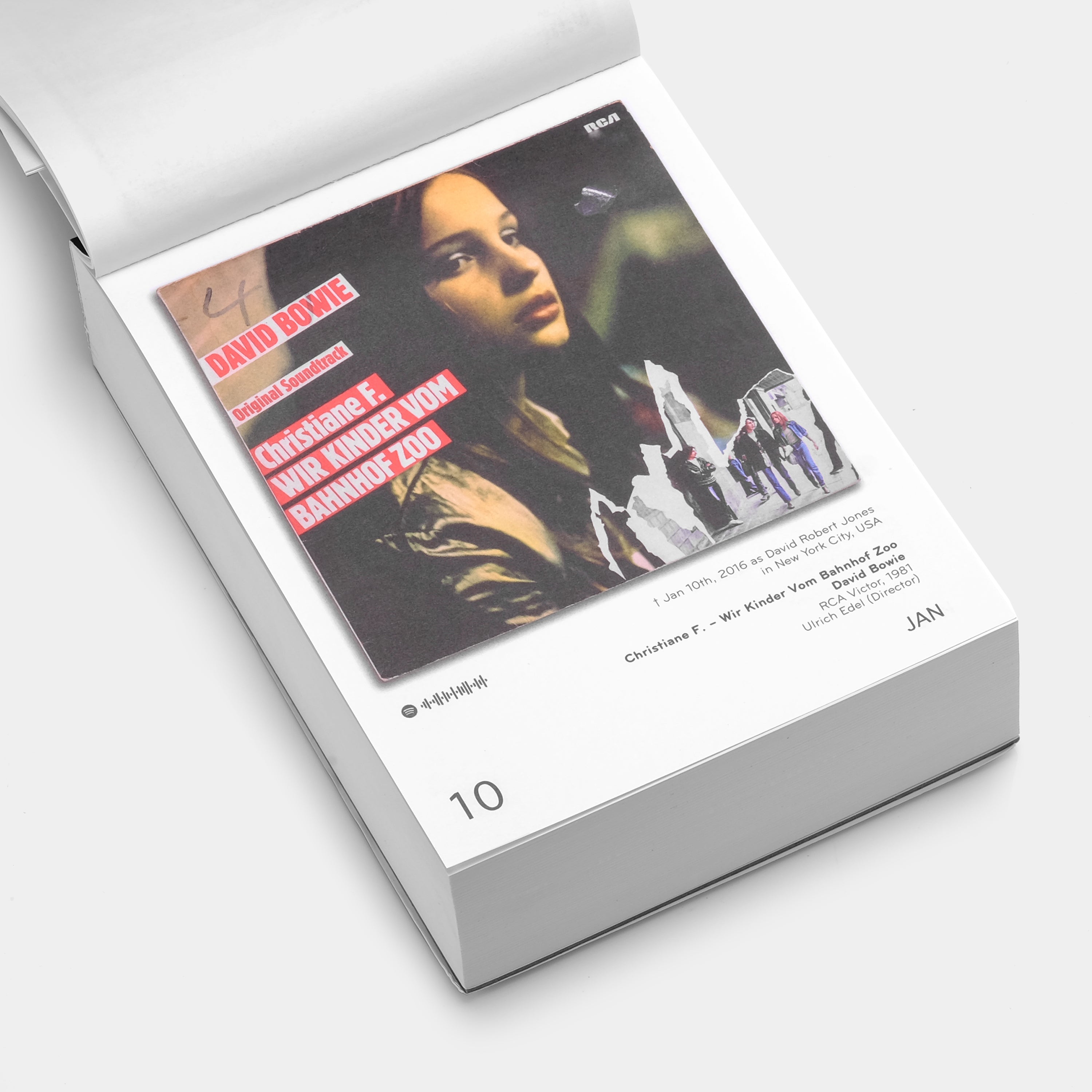 The Art of Soundtrack Covers Tear-Off Calendar