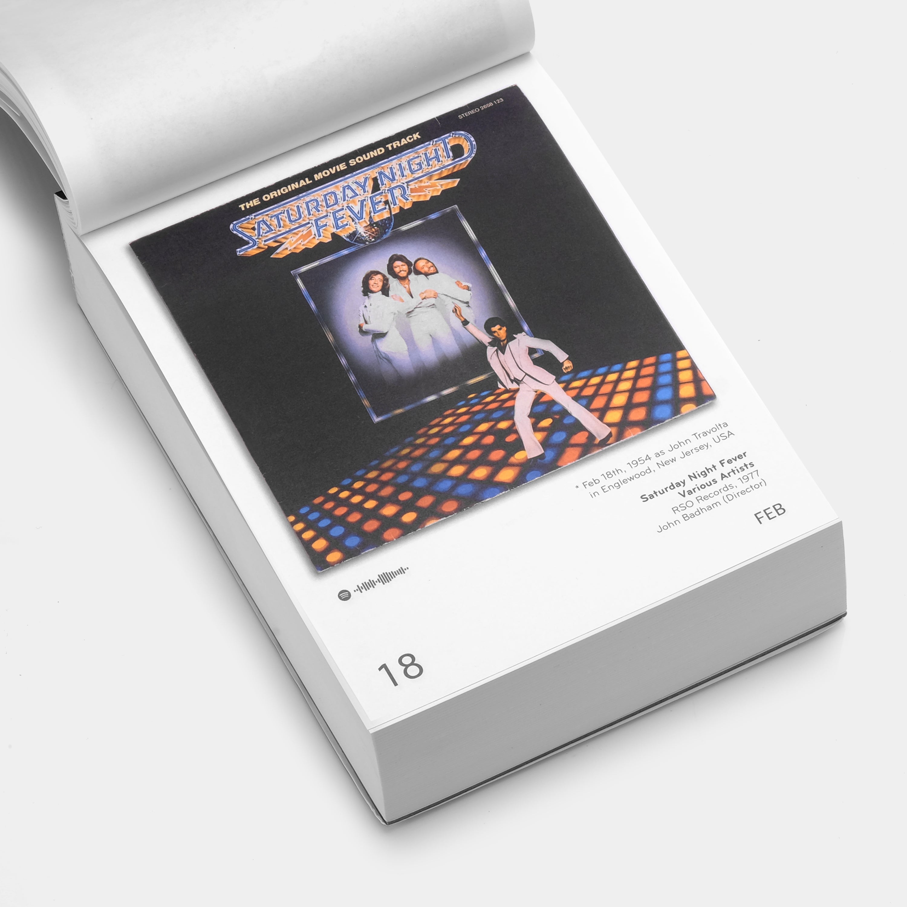 The Art of Soundtrack Covers Tear-Off Calendar