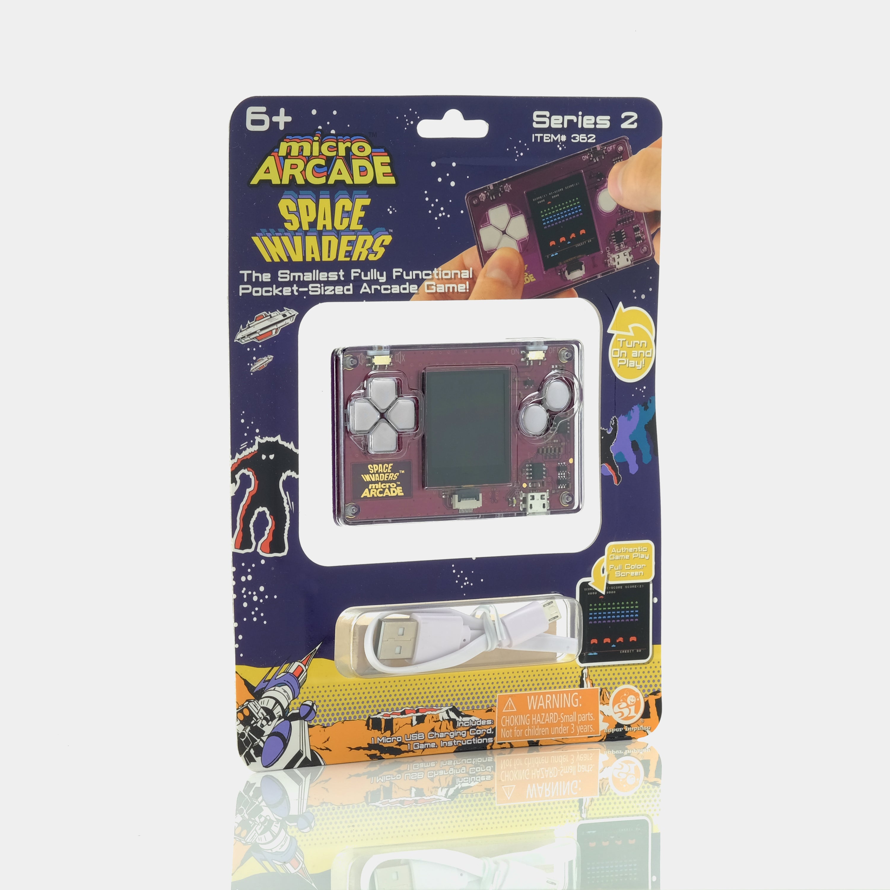 Micro Arcade Space Invaders Game