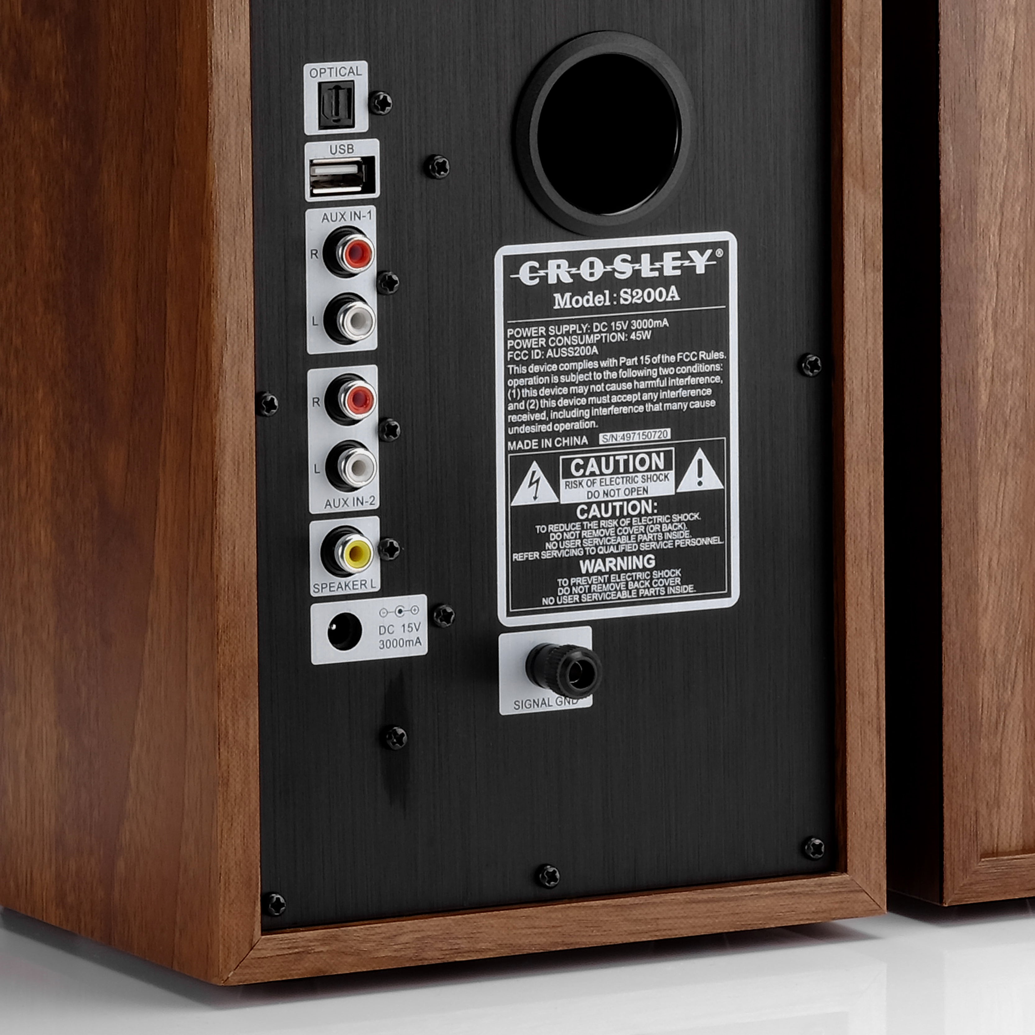 Crosley S200 Stereo Powered Speakers