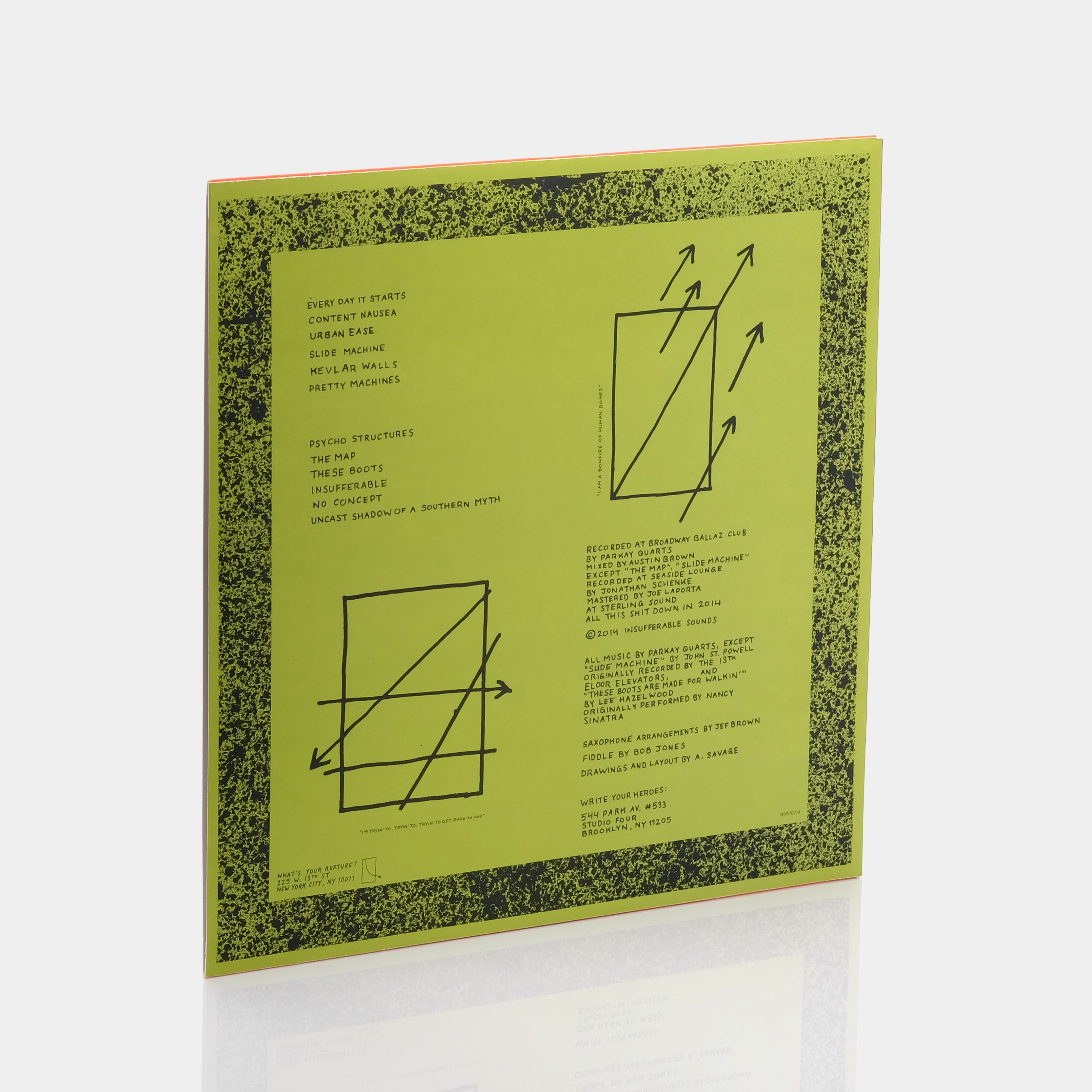 Parquet Courts - Content Nausea LP Vinyl Record