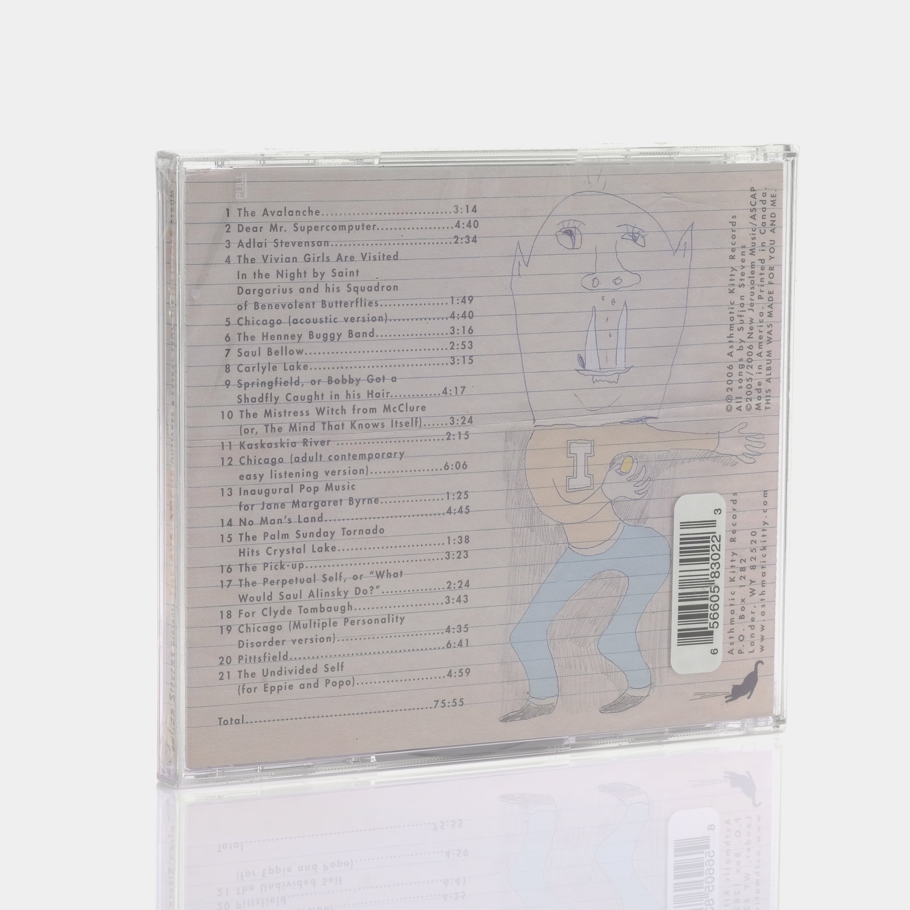 Sufjan Stevens - The Avalanche (Outtakes & Extras From The Illinois Album) CD