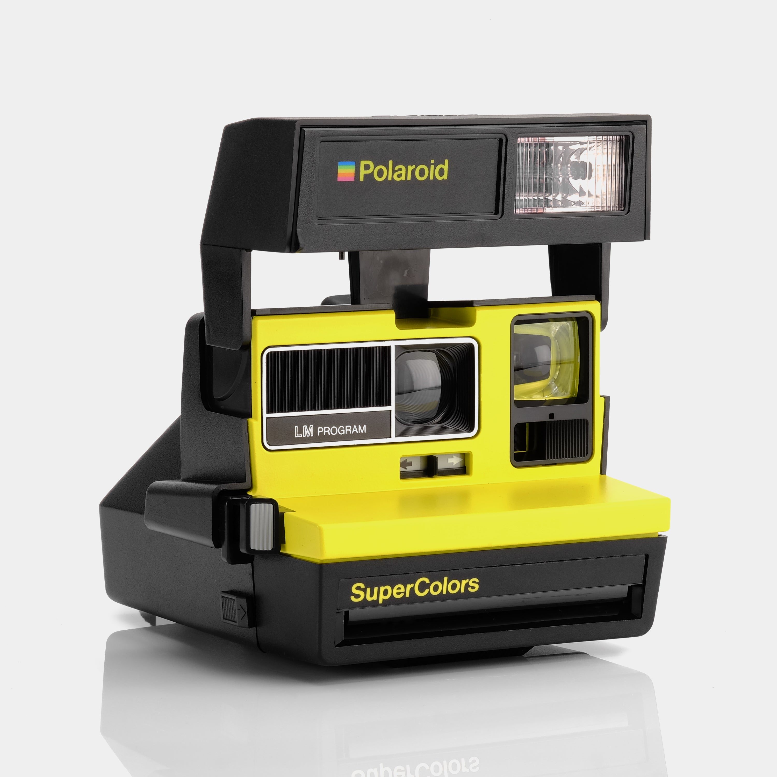 Polaroid 600 SuperColors Yellow Instant Film Camera