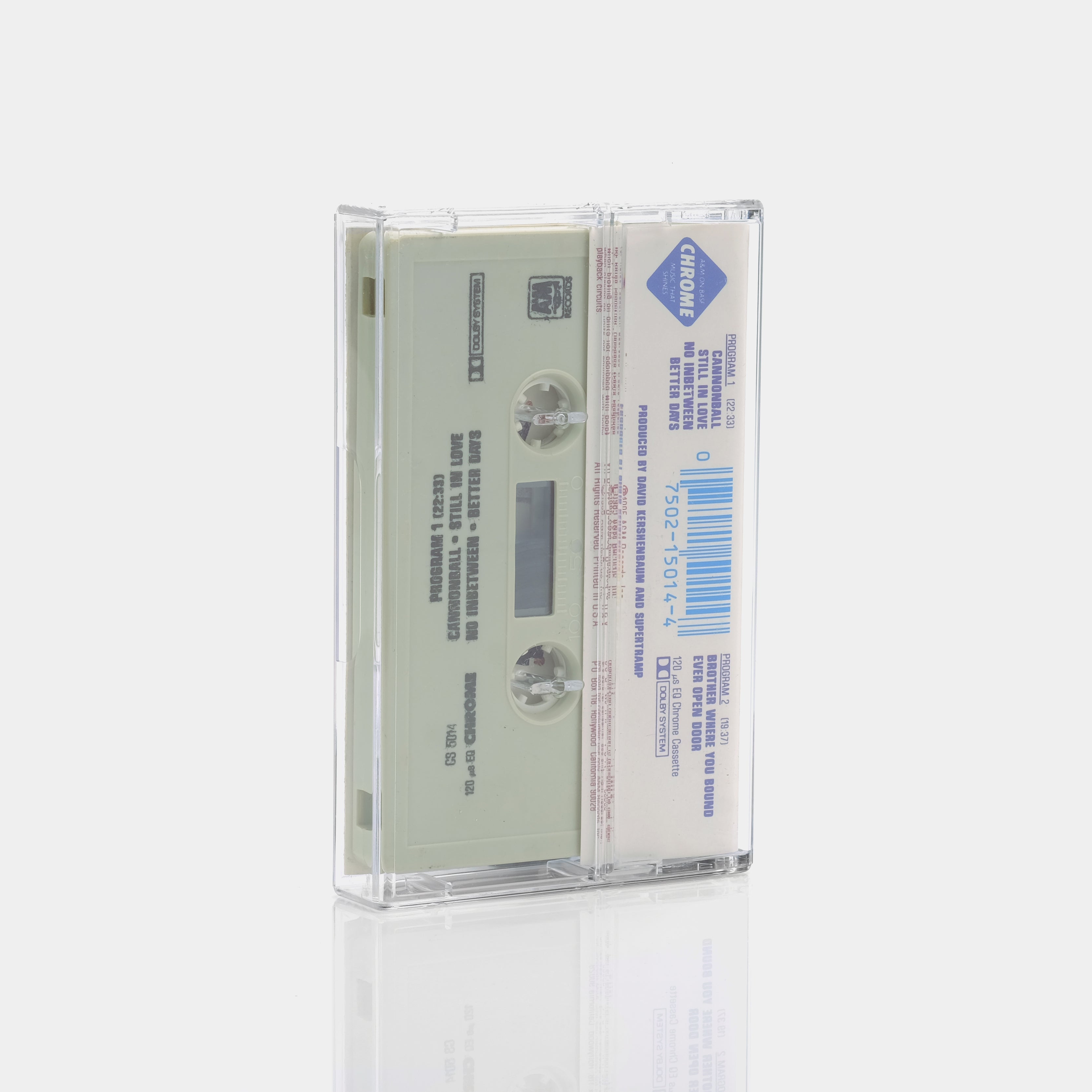 Supertramp - Brother Where You Bound Cassette Tape