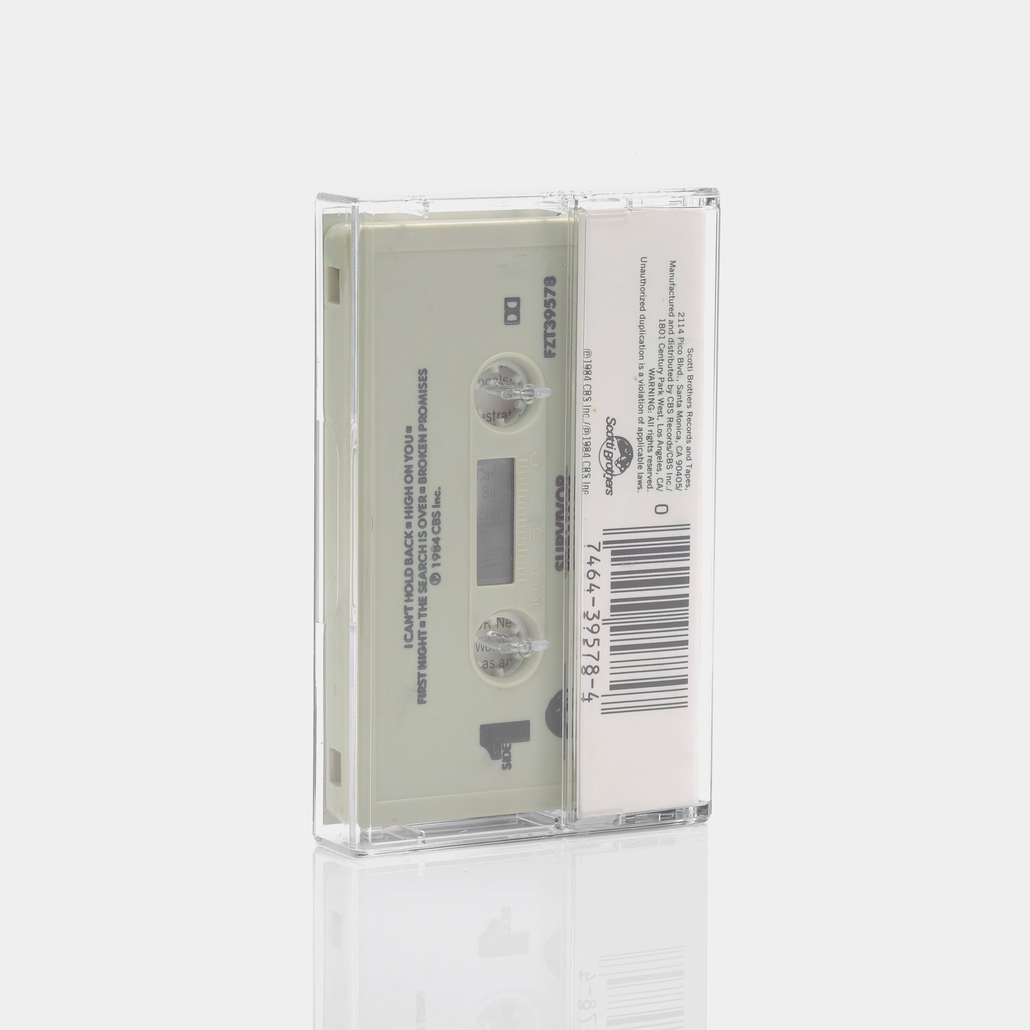 Survivor - Vital Signs Cassette Tape