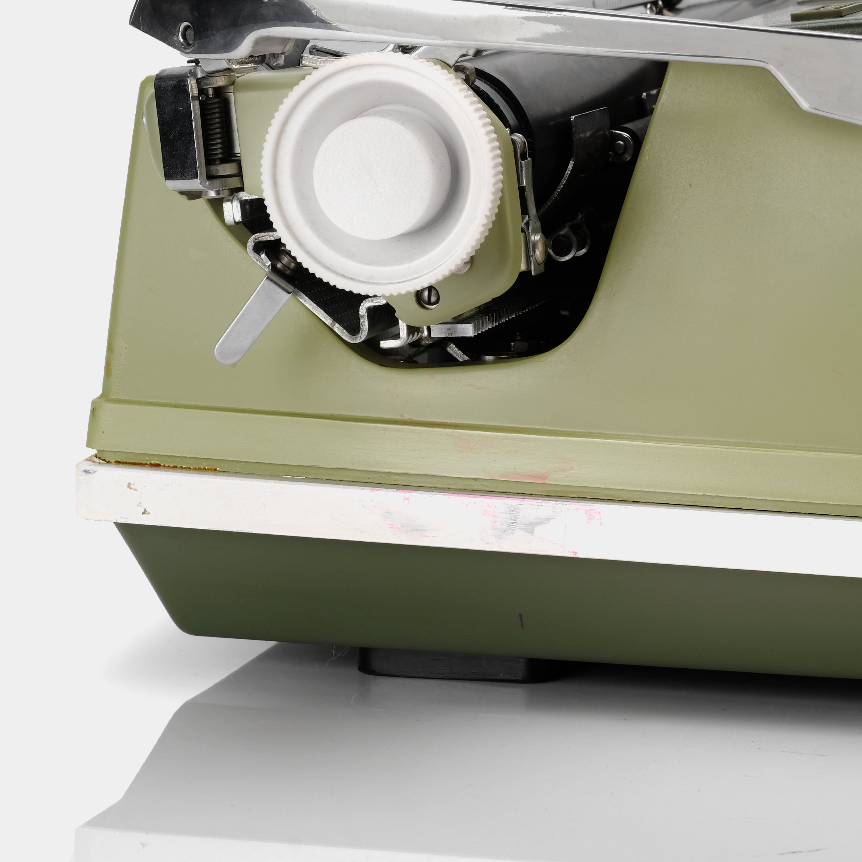 Sears Newport Green Manual Typewriter and Case