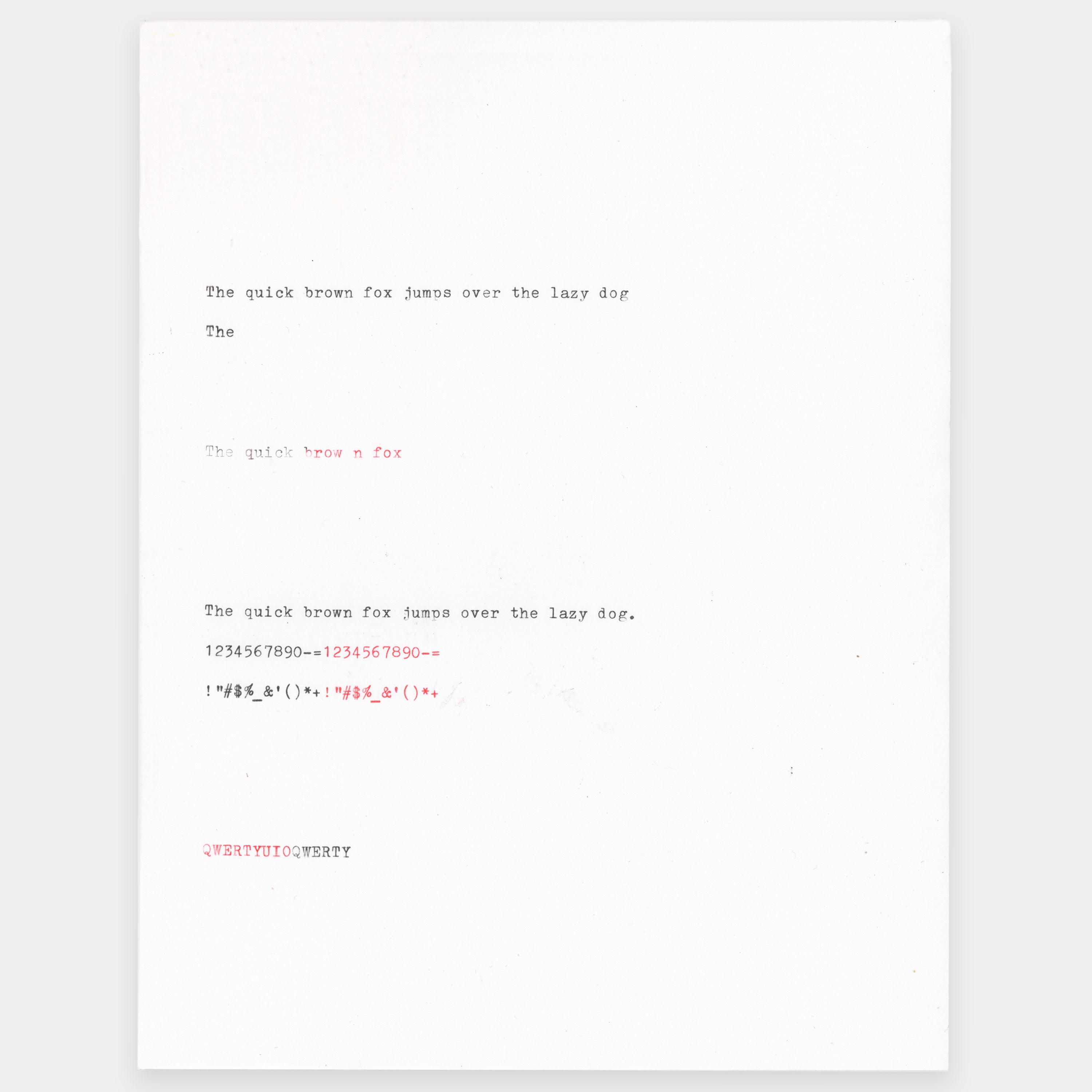 Sears Newport Green Manual Typewriter and Case