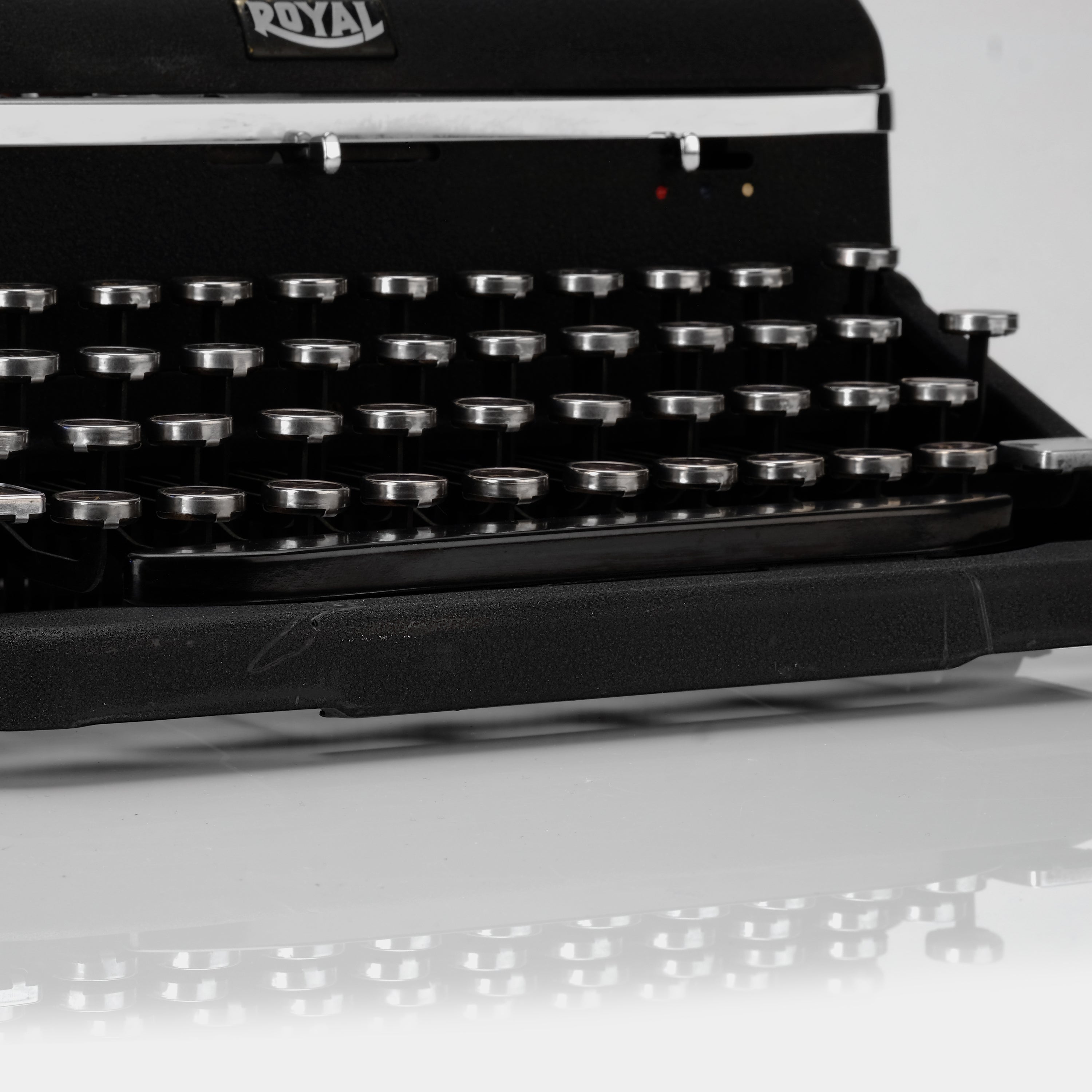 Royal Aristocrat Black Manual Typewriter