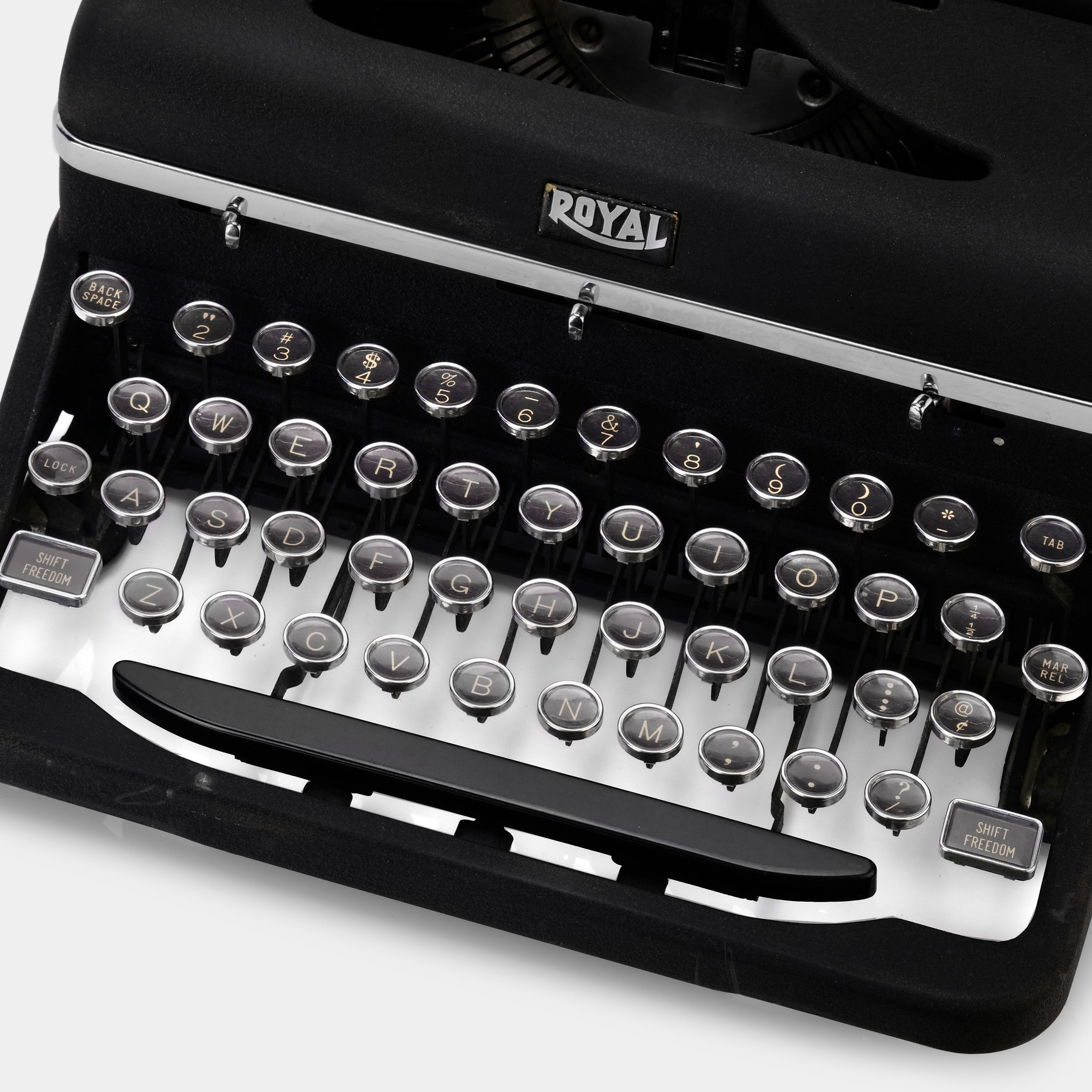 Royal Aristocrat Black Manual Typewriter