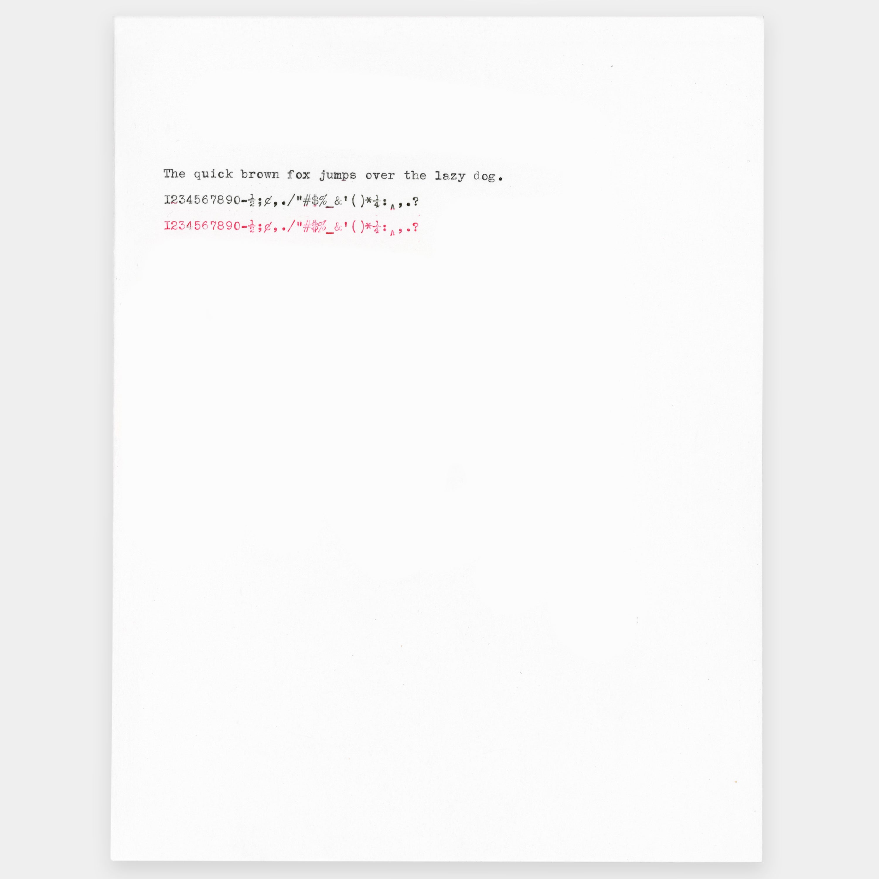 Remington Model 5 Black Manual Typewriter and Case