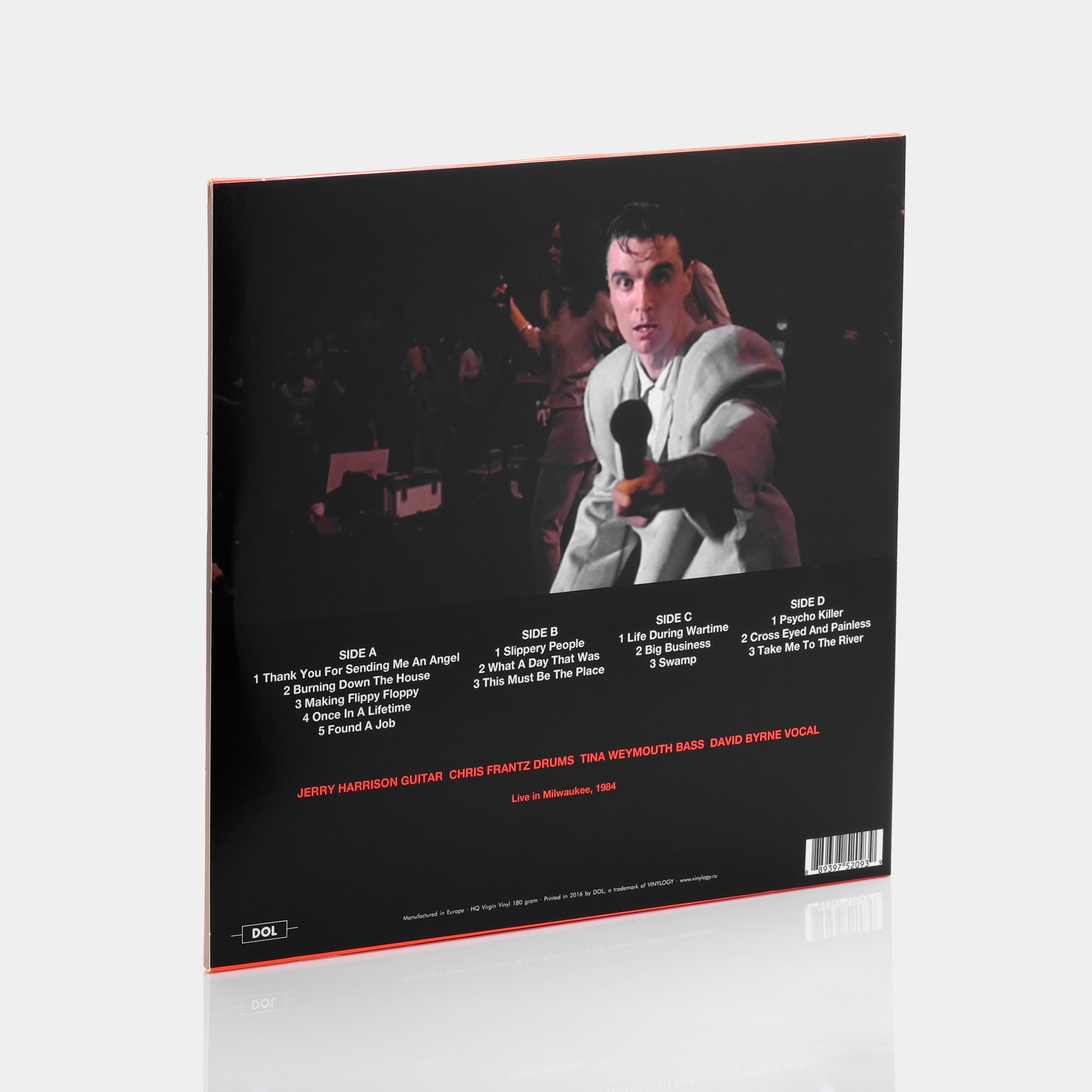 Talking Heads - Stop Making Sense Tour 2xLP Green Vinyl Record