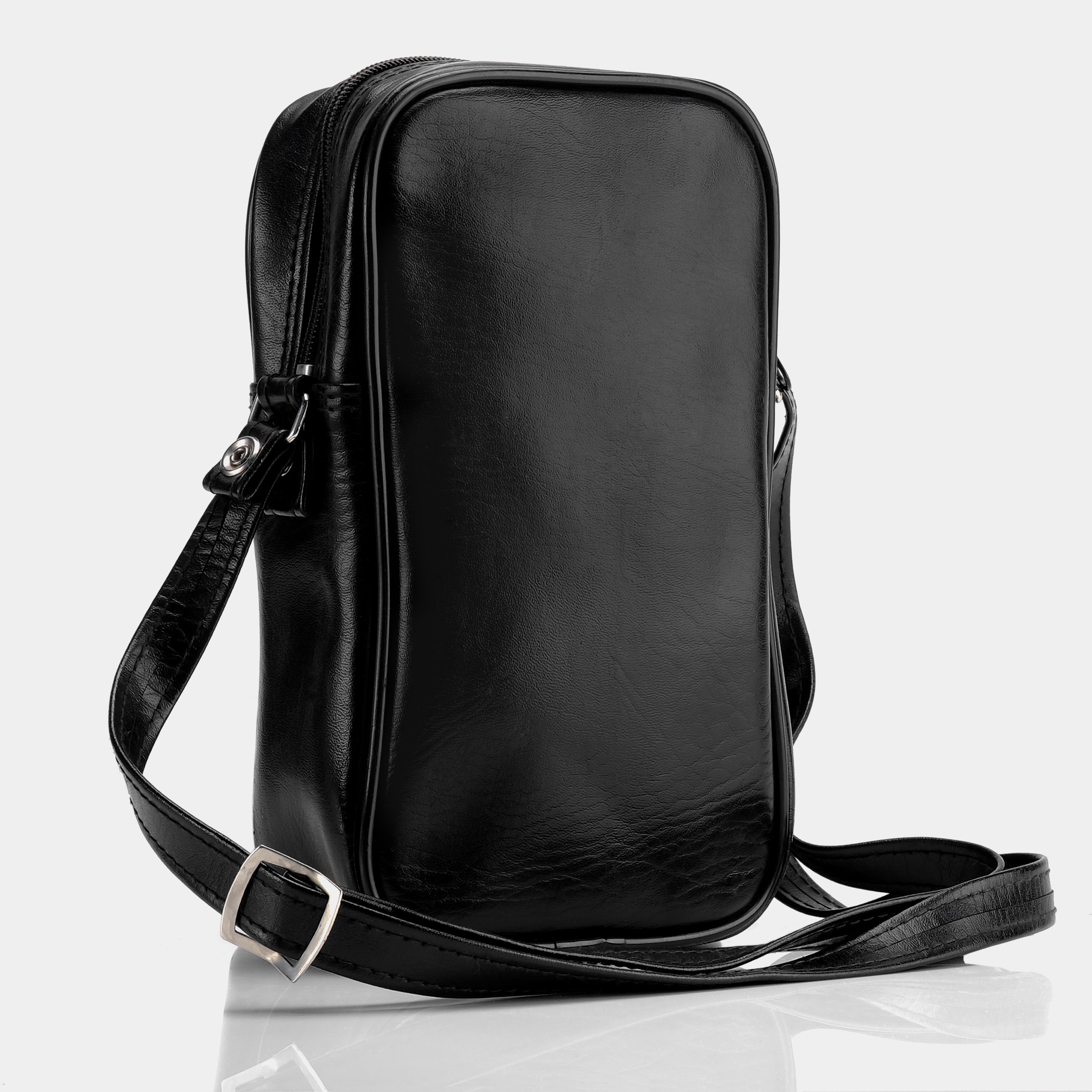 Black Faux Leather SX-70 Instant Camera Case