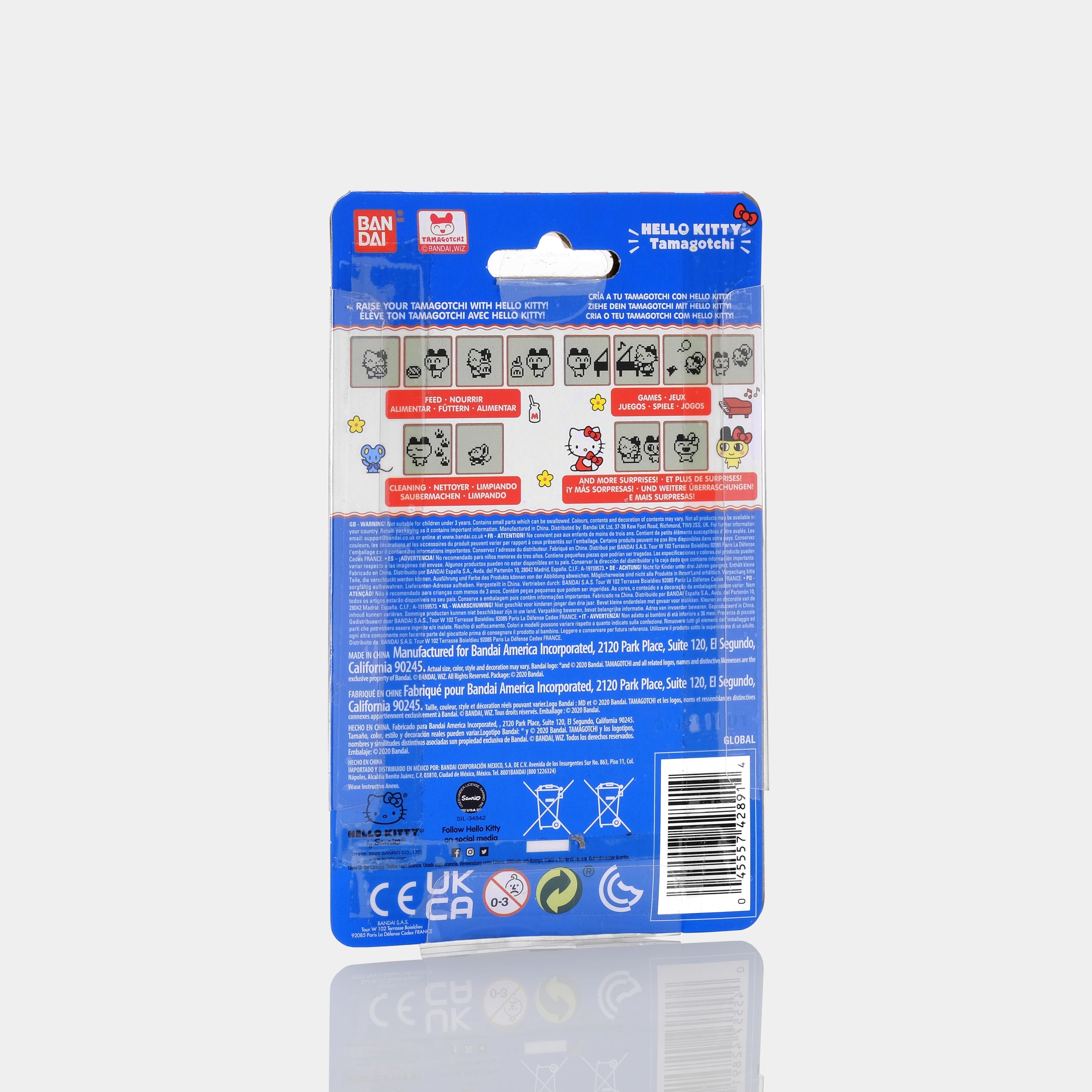 Hello Kitty Tamagotchi White Virtual Pet