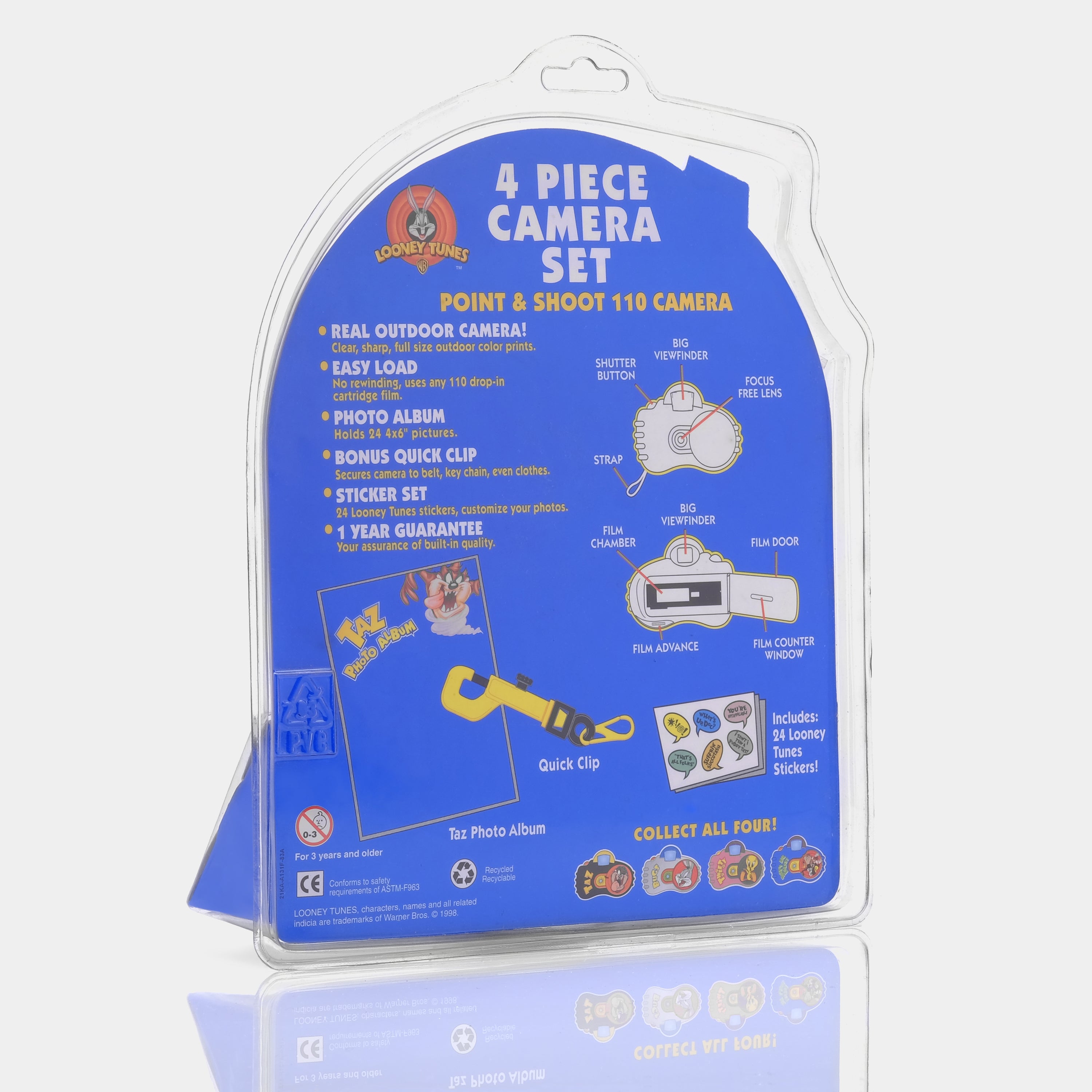 Tazmanian Devil 110 Format Film Camera (New In Packaging)