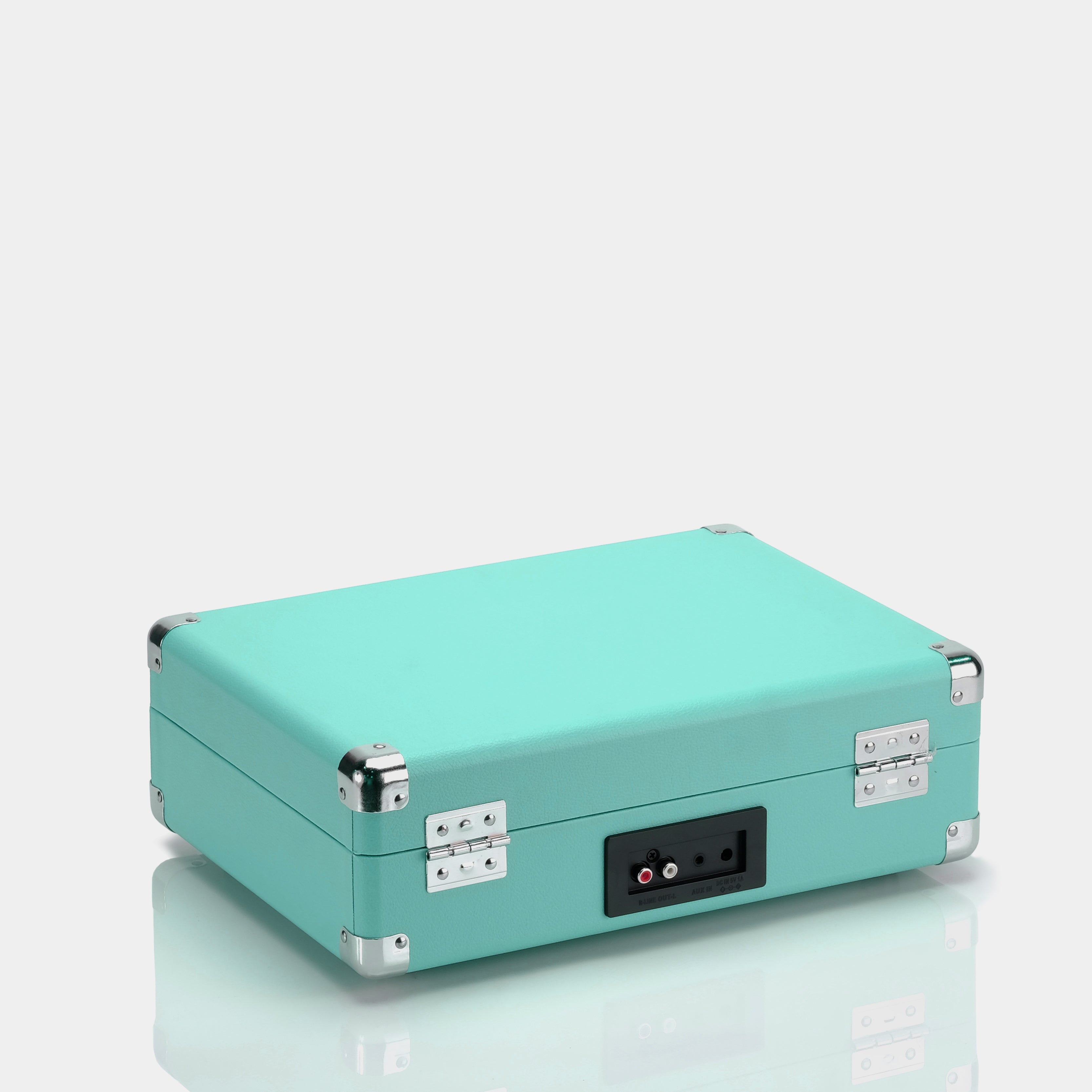 Crosley Cruiser Deluxe Turquoise Portable Turntable with Bluetooth