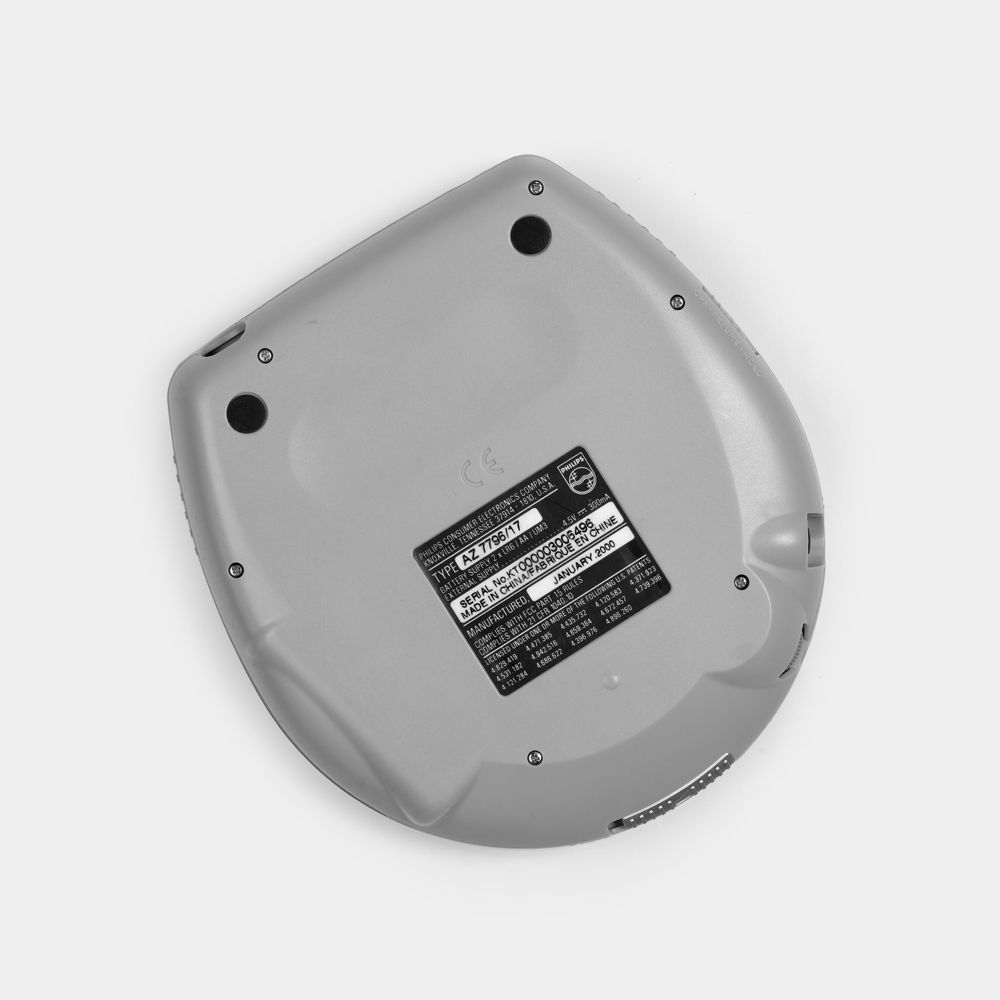 Philips AZ7796/17 Portable CD Player