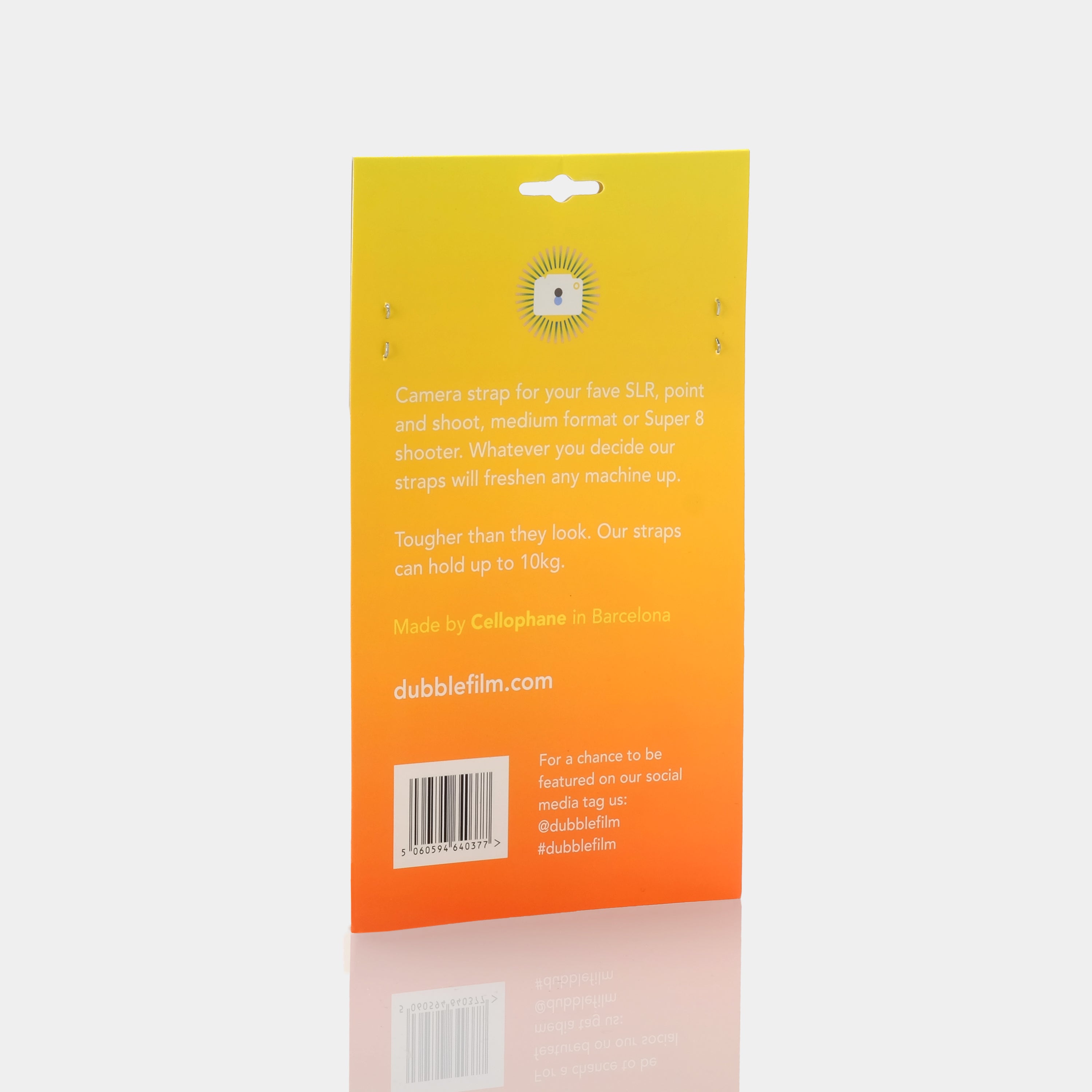 Dubblefilm TEPITO Orange Camera Strap