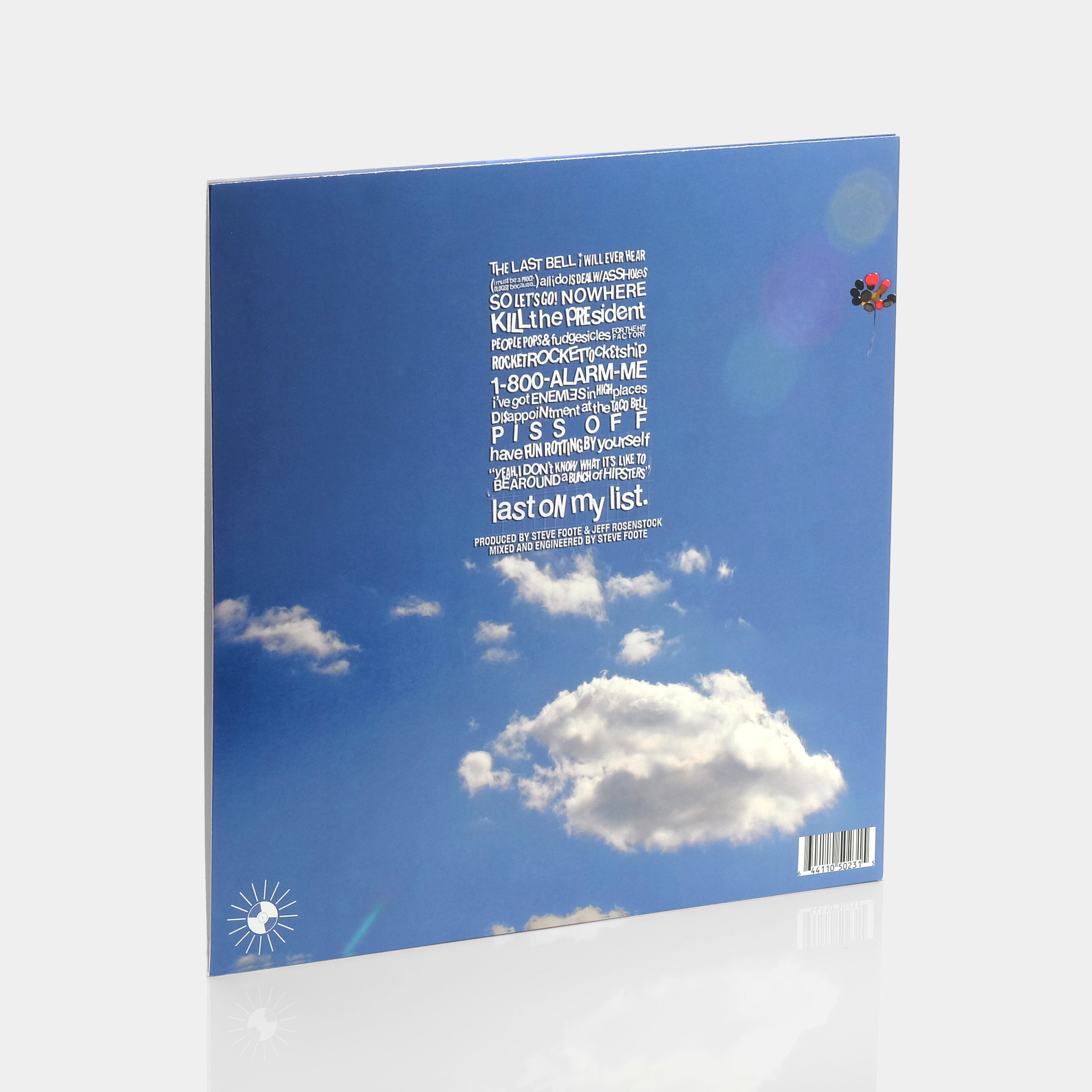 The Arrogant Sons Of Bitches - Three Cheers For Disappointment LP Red Vinyl Record