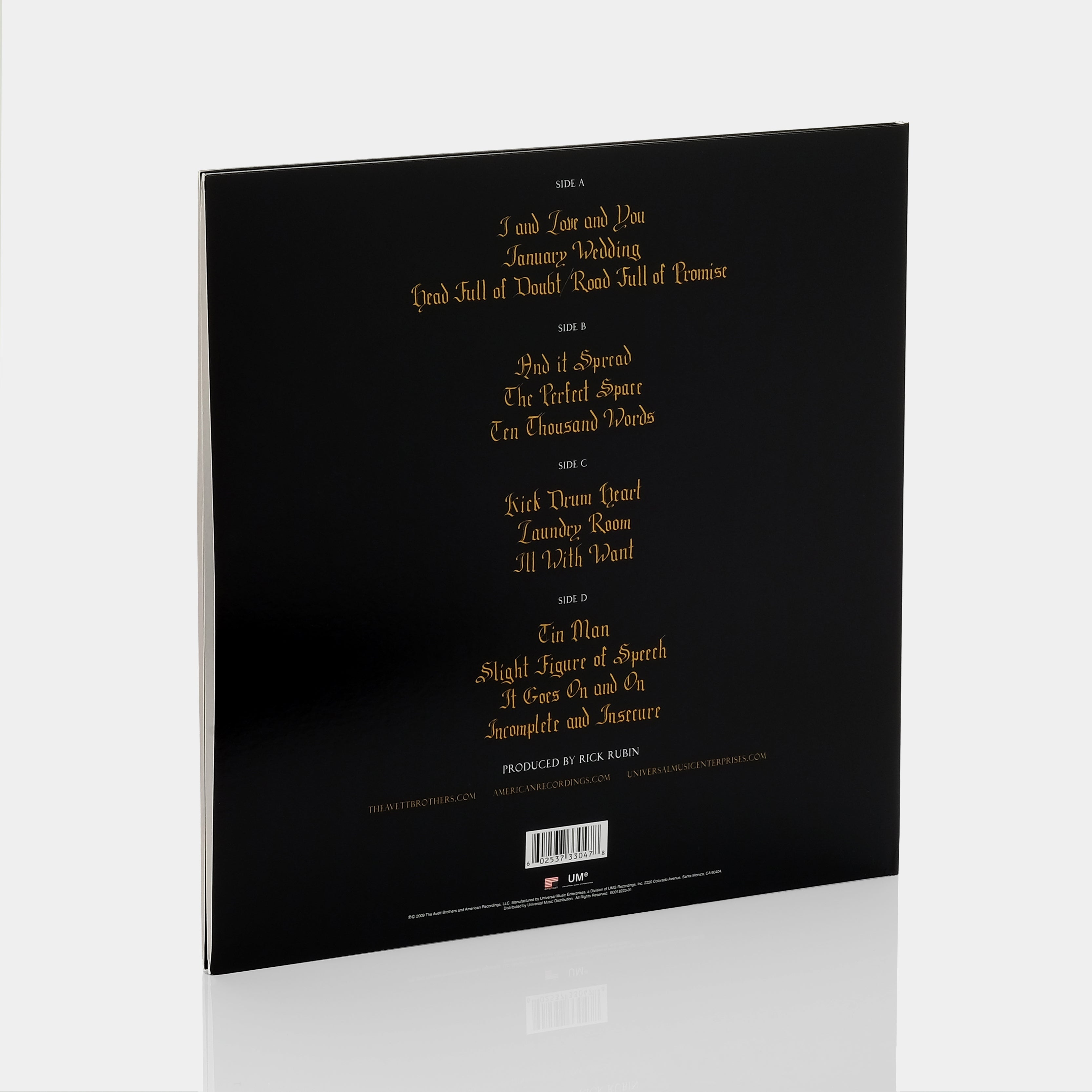 The Avett Brothers - I and Love and You 2xLP Vinyl Record