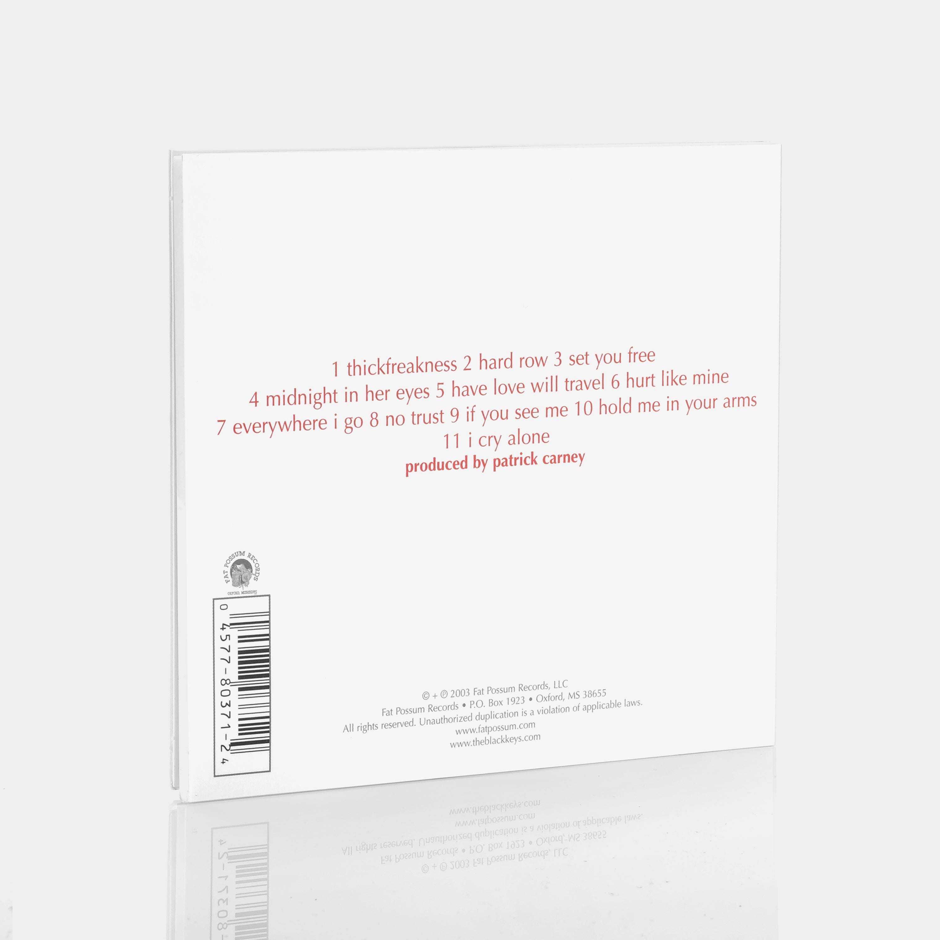 The Black Keys - Thickfreakness CD