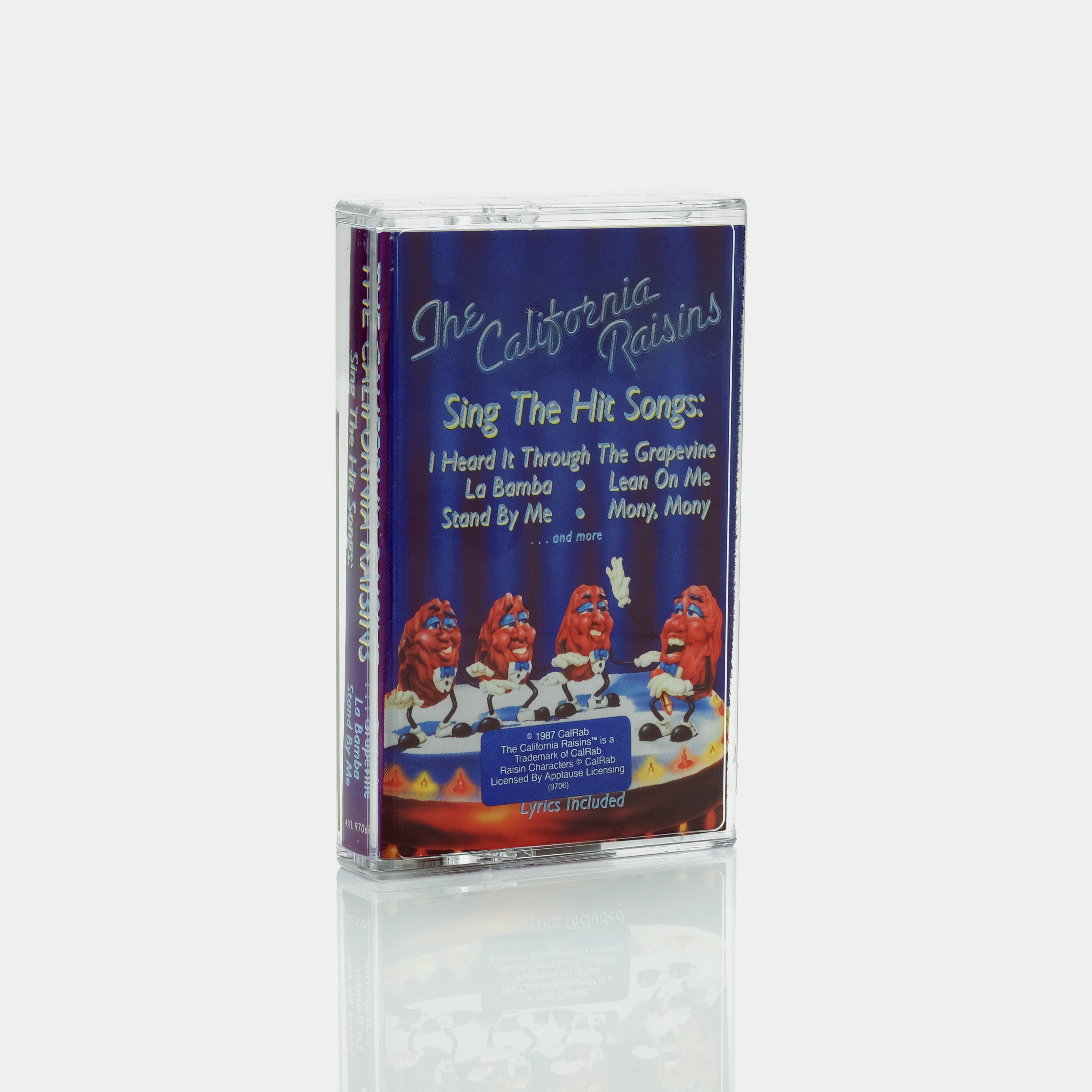 California Raisins - Sing The Hit Songs Cassette Tape