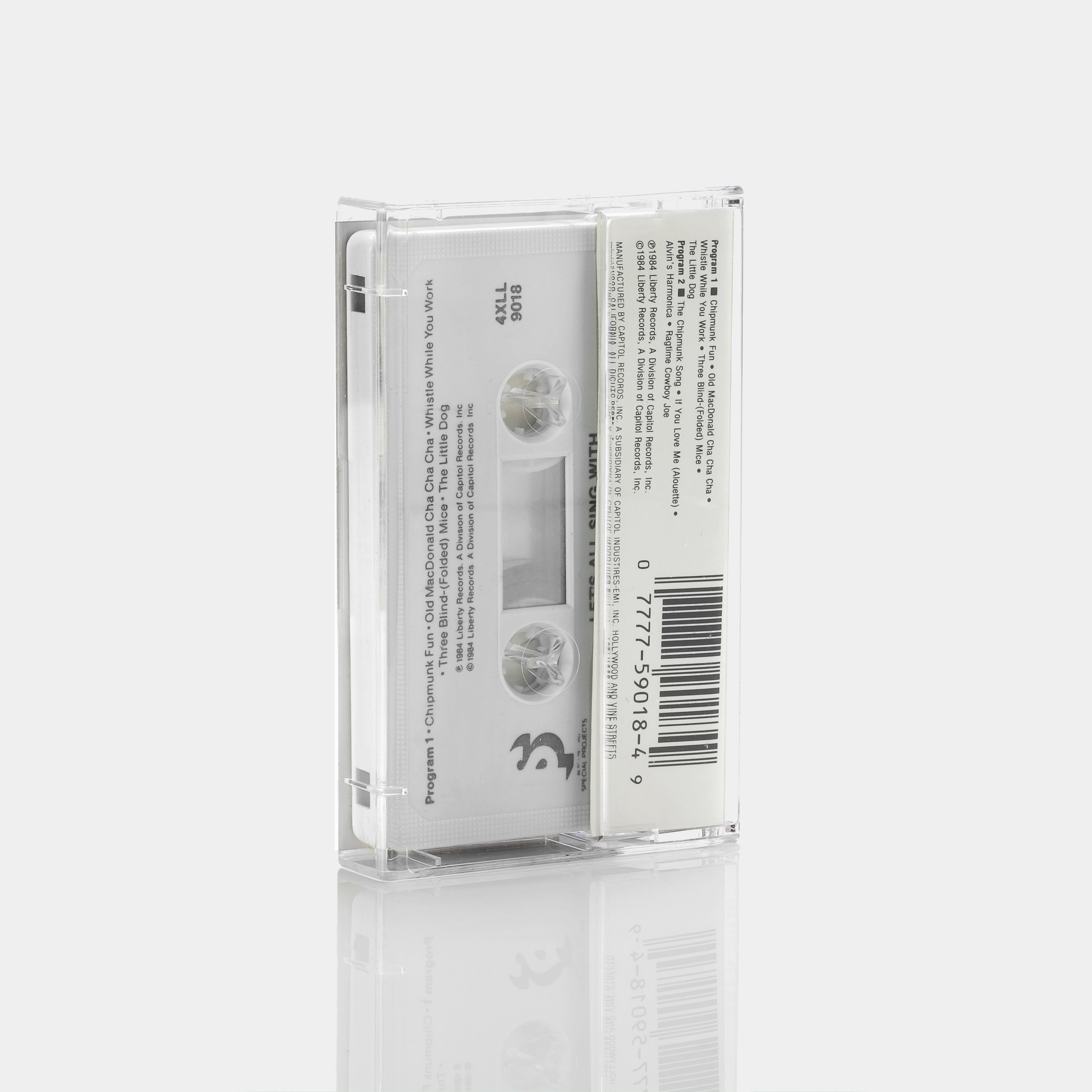 Alvin & The Chipmunks - Let's All Sing With The Chipmunks Cassette Tape