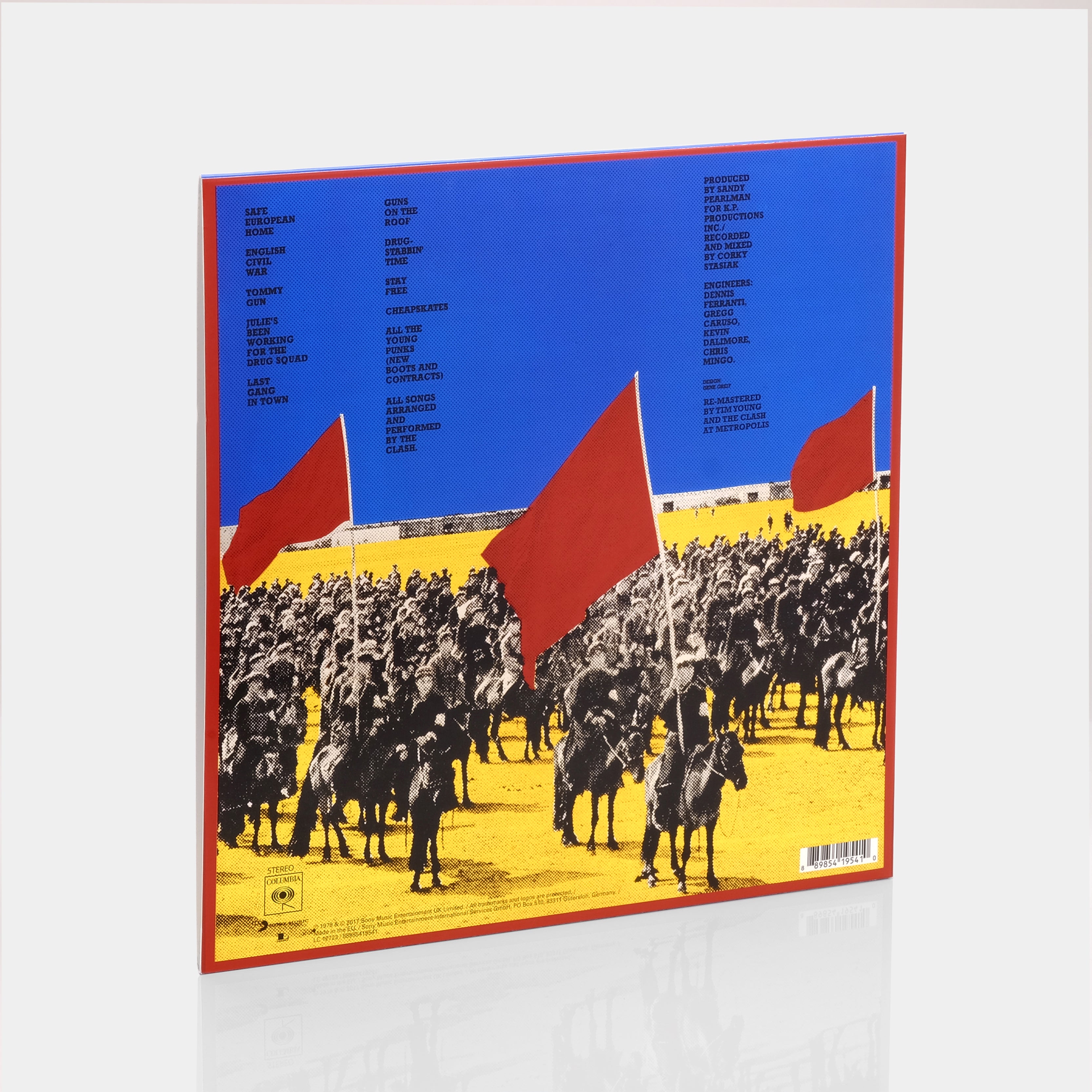 The Clash - Give 'Em Enough Rope LP Vinyl Record