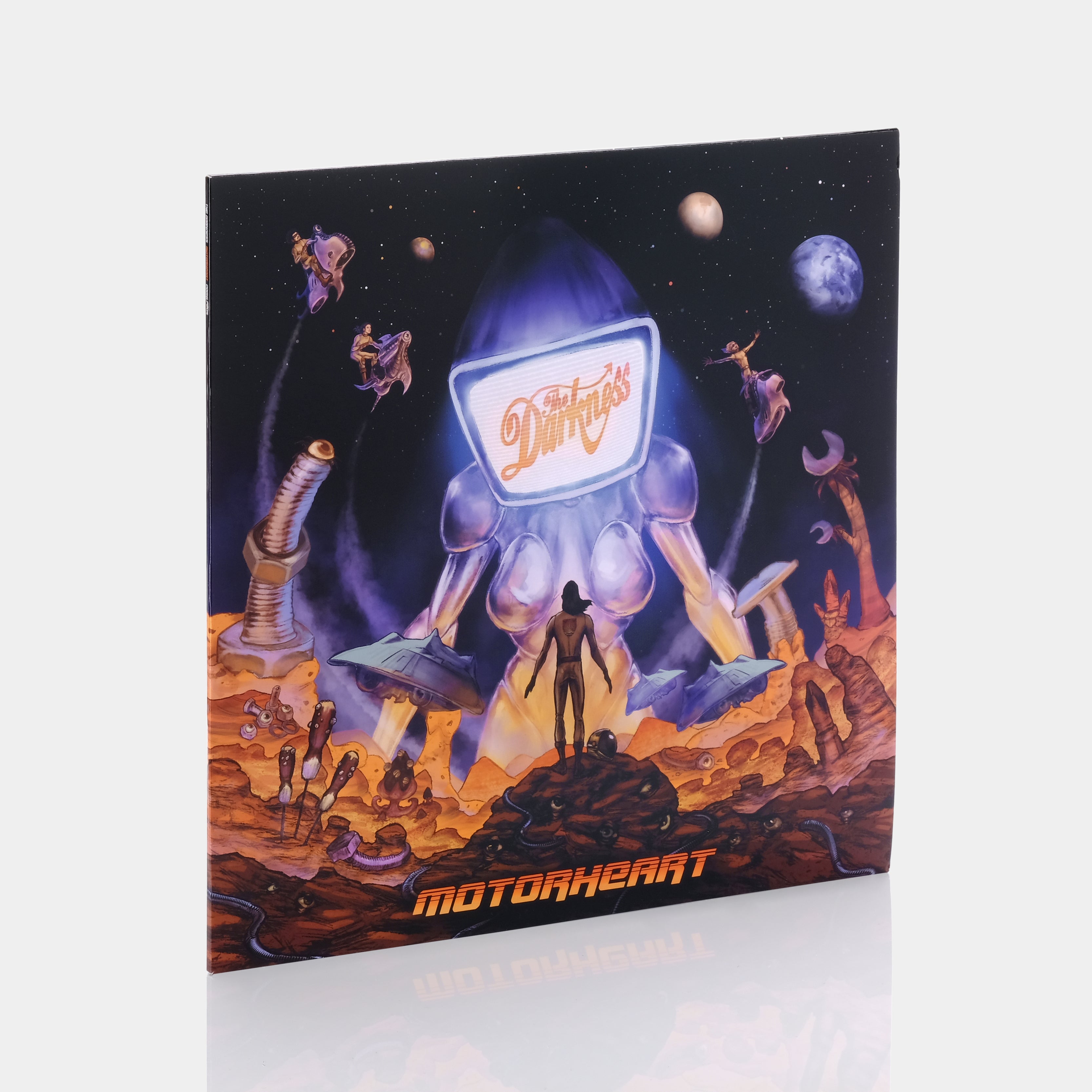The Darkness - Motorheart LP Clear Vinyl Record