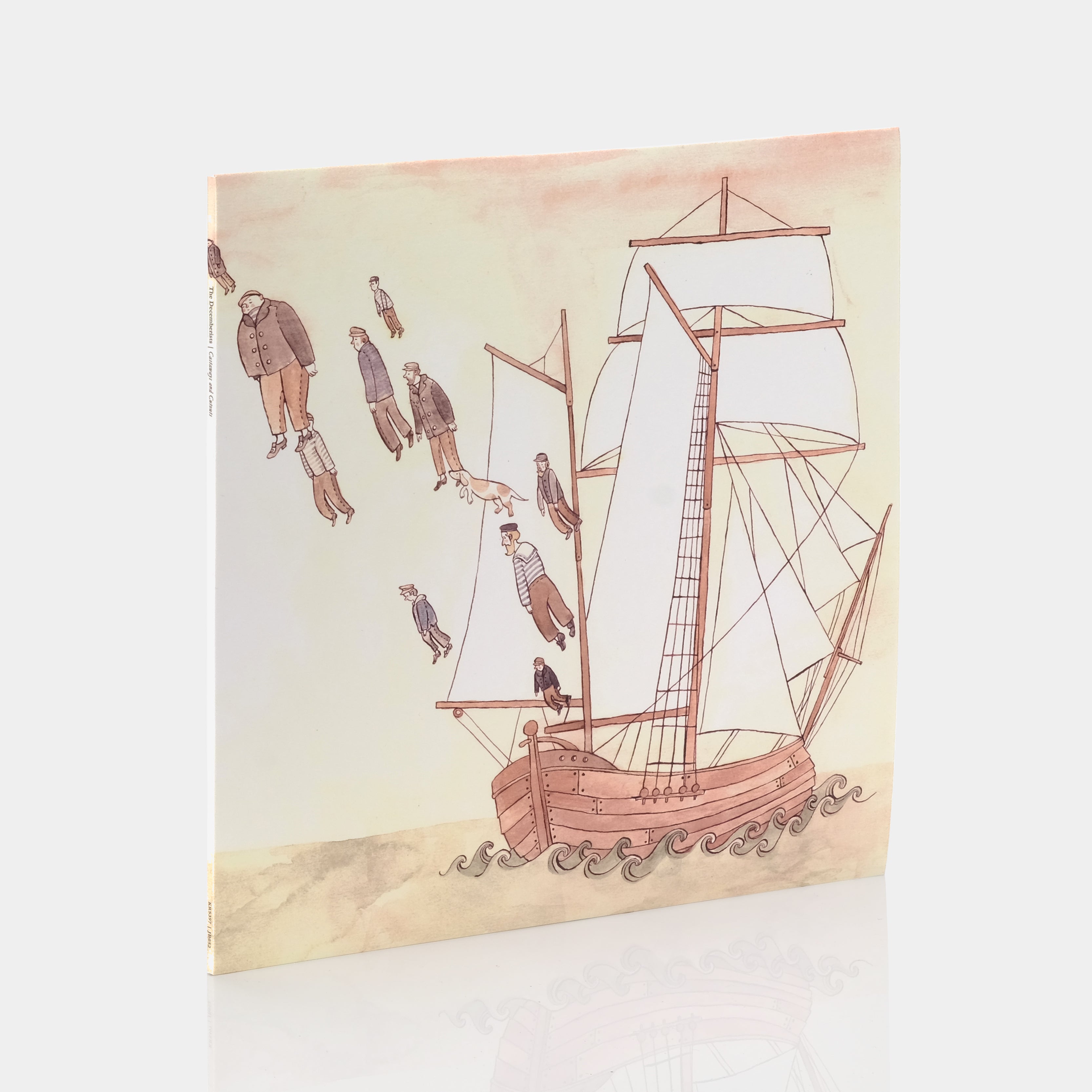 The Decemberists - Castaways And Cutouts LP Gold Vinyl Record