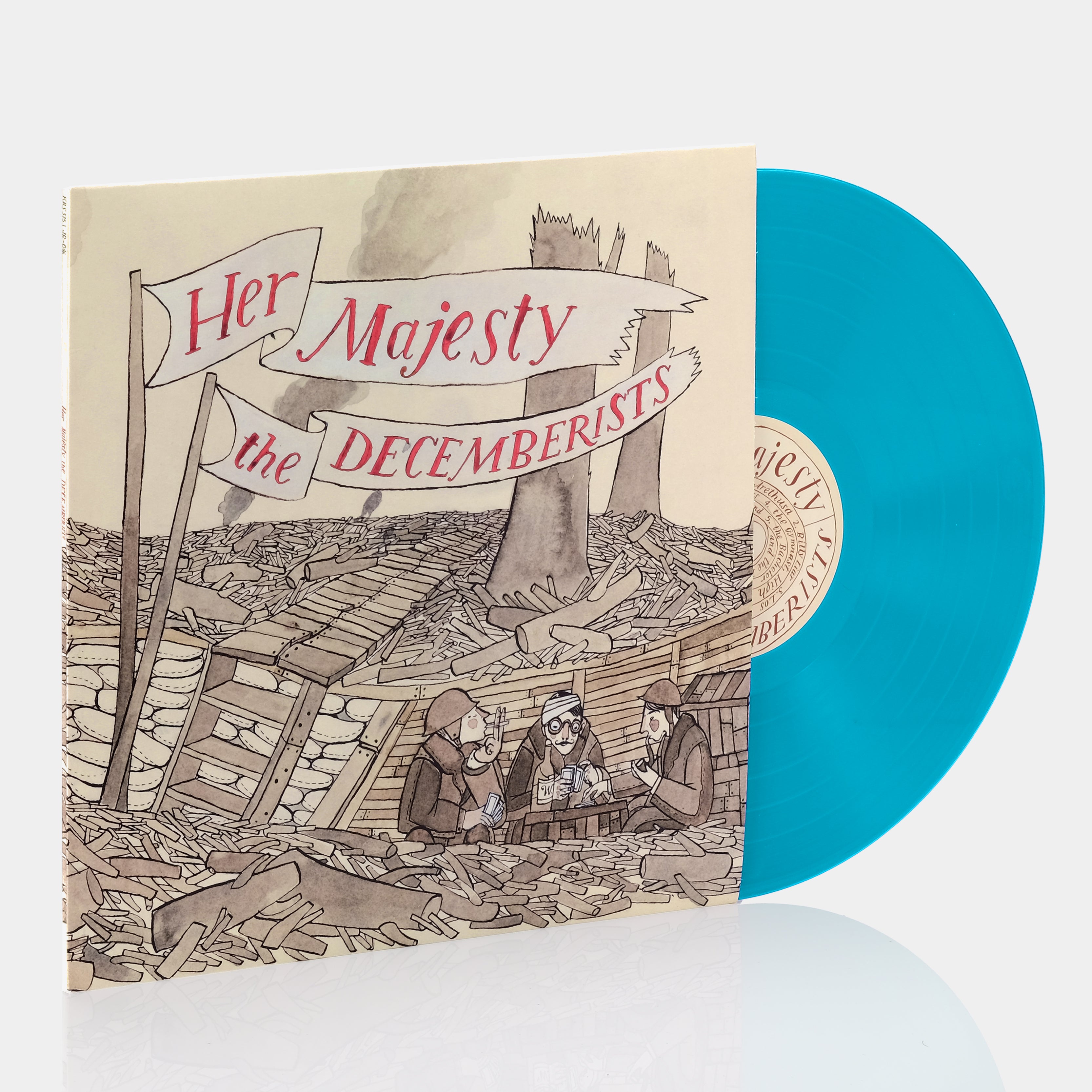 The Decemberists - Her Majesty The Decemberists LP Blue Vinyl Record