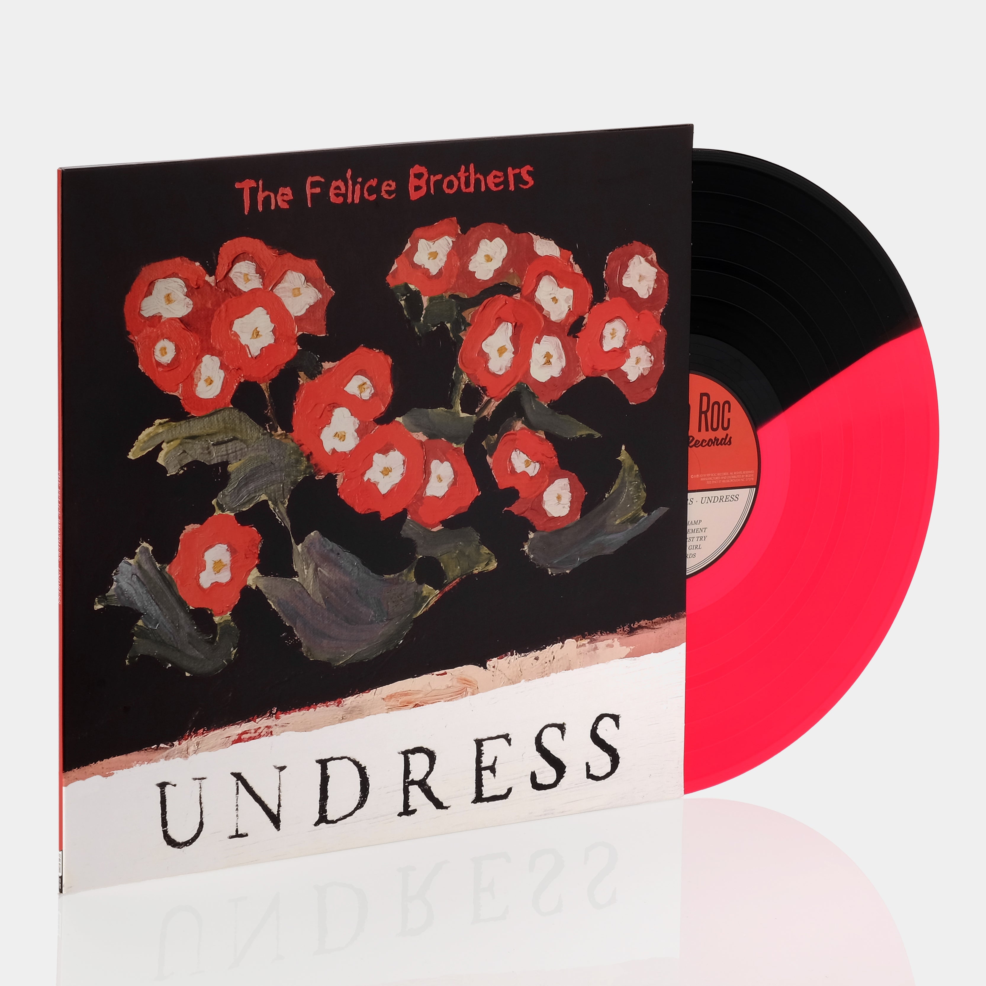 The Felice Brothers - Undress LP Red & Black Vinyl Record